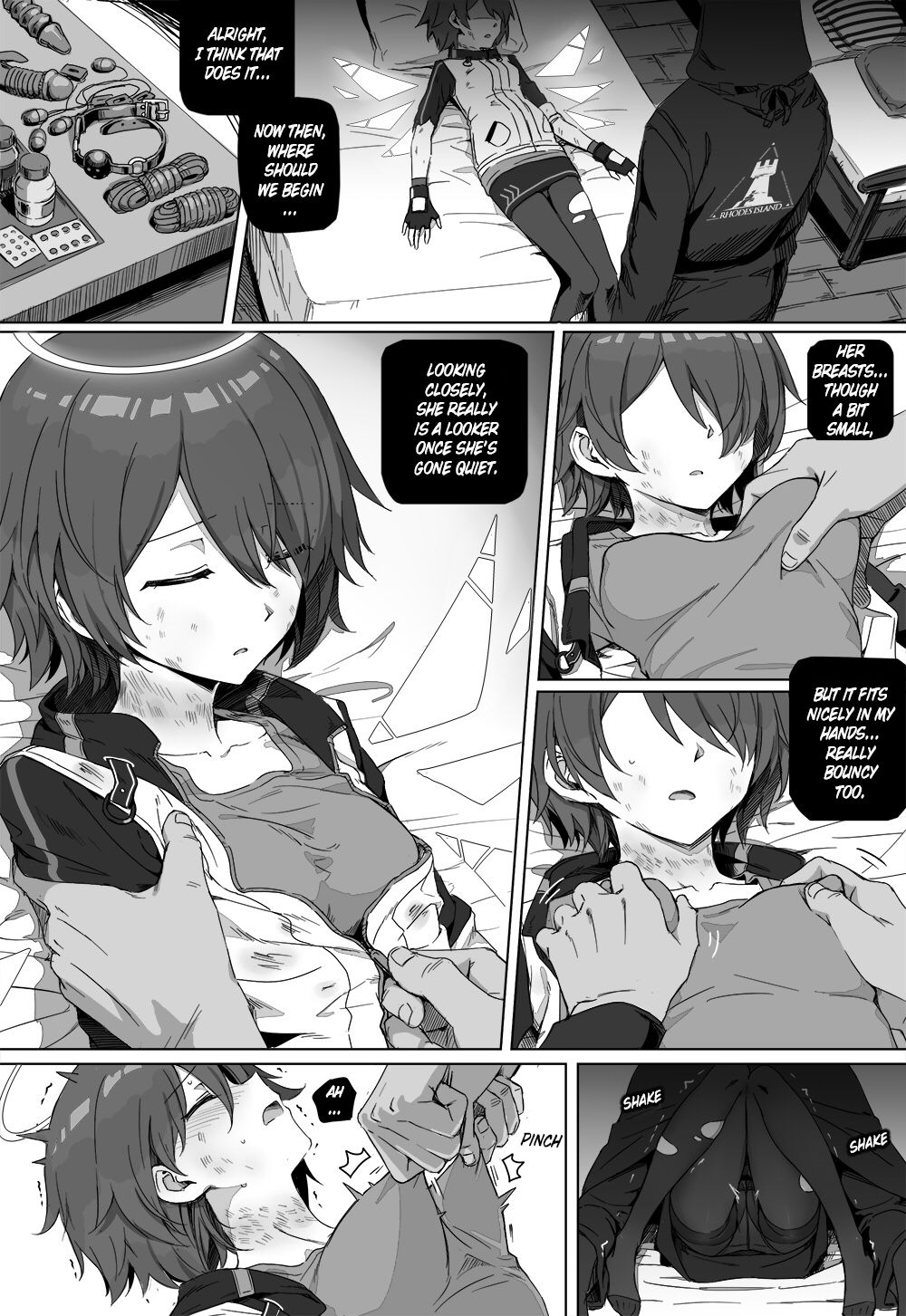 [kataokasan] 无能狂怒 pg 23-34 (明日方舟) [英訳]