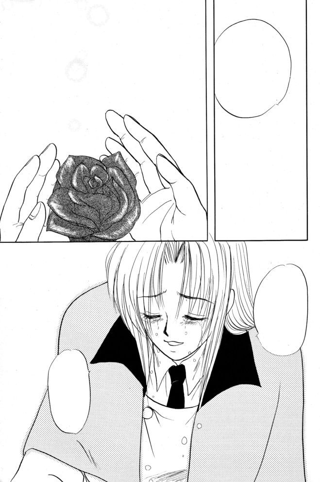 (C55) [ちり紙小屋 (障子張子)] 赤い薔薇、墓標に捧げて (トライガン) [無字]