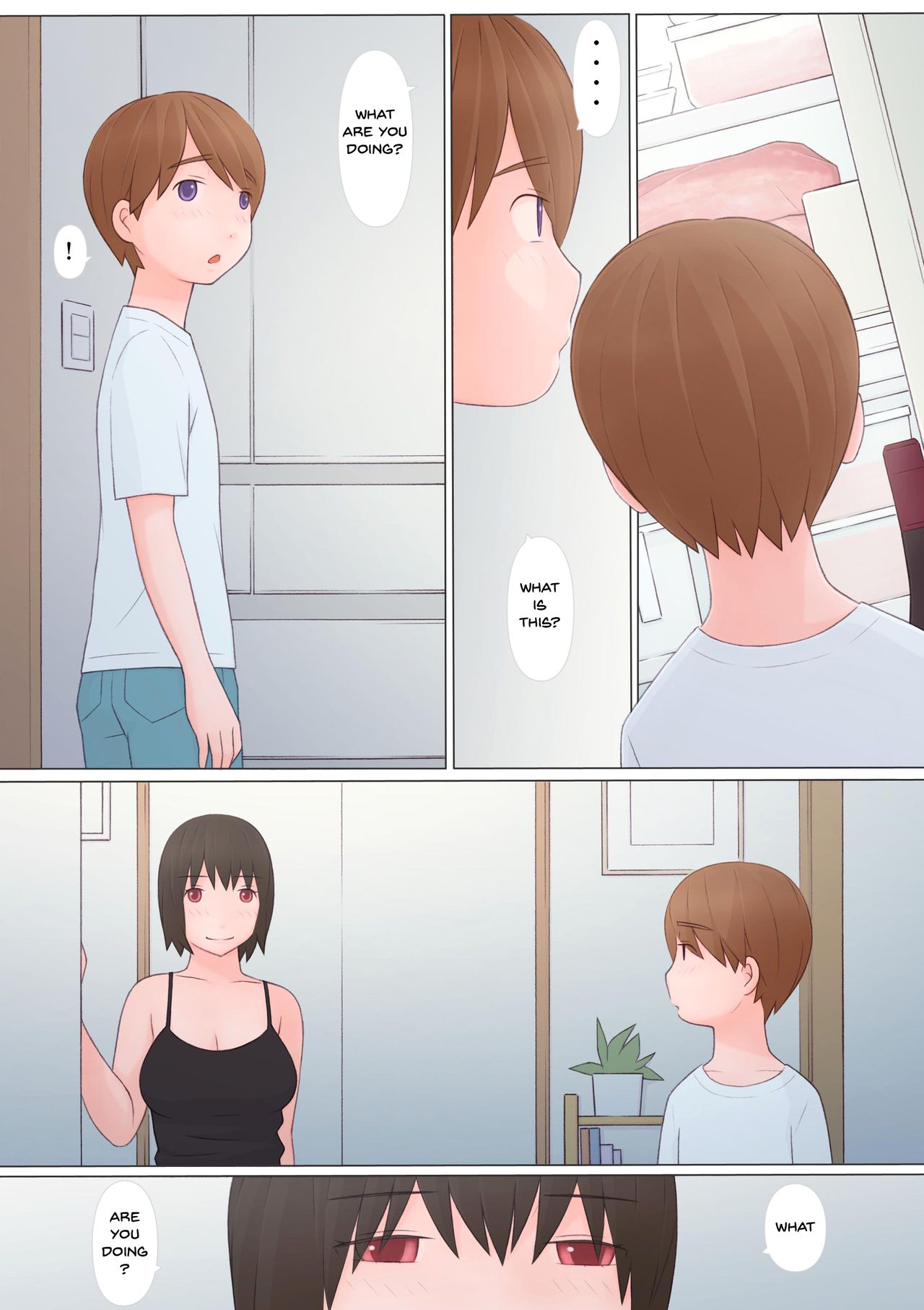 [ぽんふぁーず] お姉さんに誘われて [英訳]