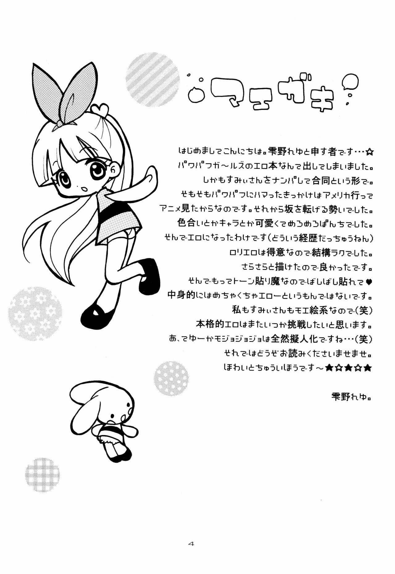 [ぱられゆきっちゅ (雫野れゆ、すみぃ)] ほわいとちゅういほう (パワーパフガールズ)
