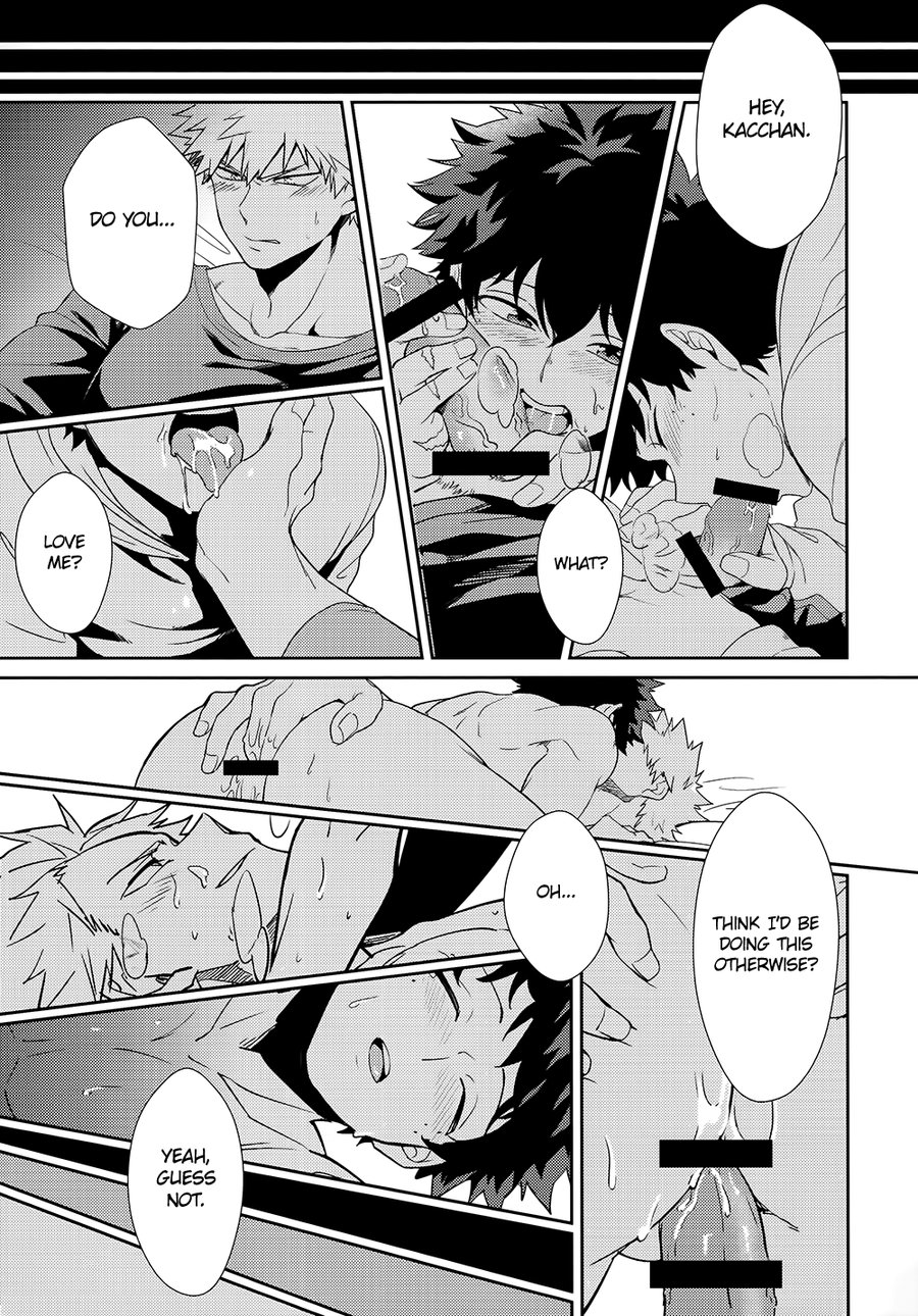 (どうやら出番のようだ!16) [HENJIN69 (愛児)] HUG me! KISS me! LOVE me Darling? (僕のヒーローアカデミア) [英訳]