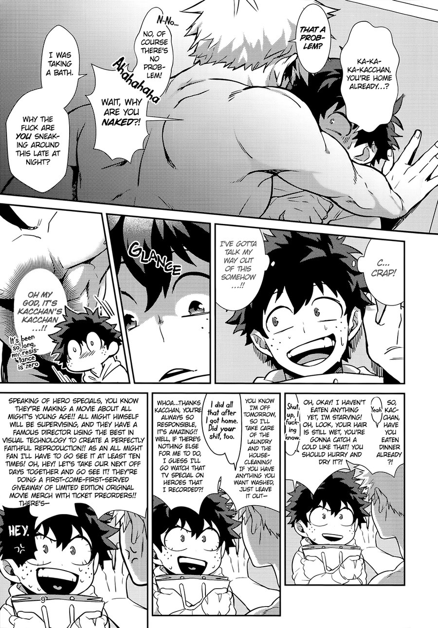 (どうやら出番のようだ!16) [HENJIN69 (愛児)] HUG me! KISS me! LOVE me Darling? (僕のヒーローアカデミア) [英訳]