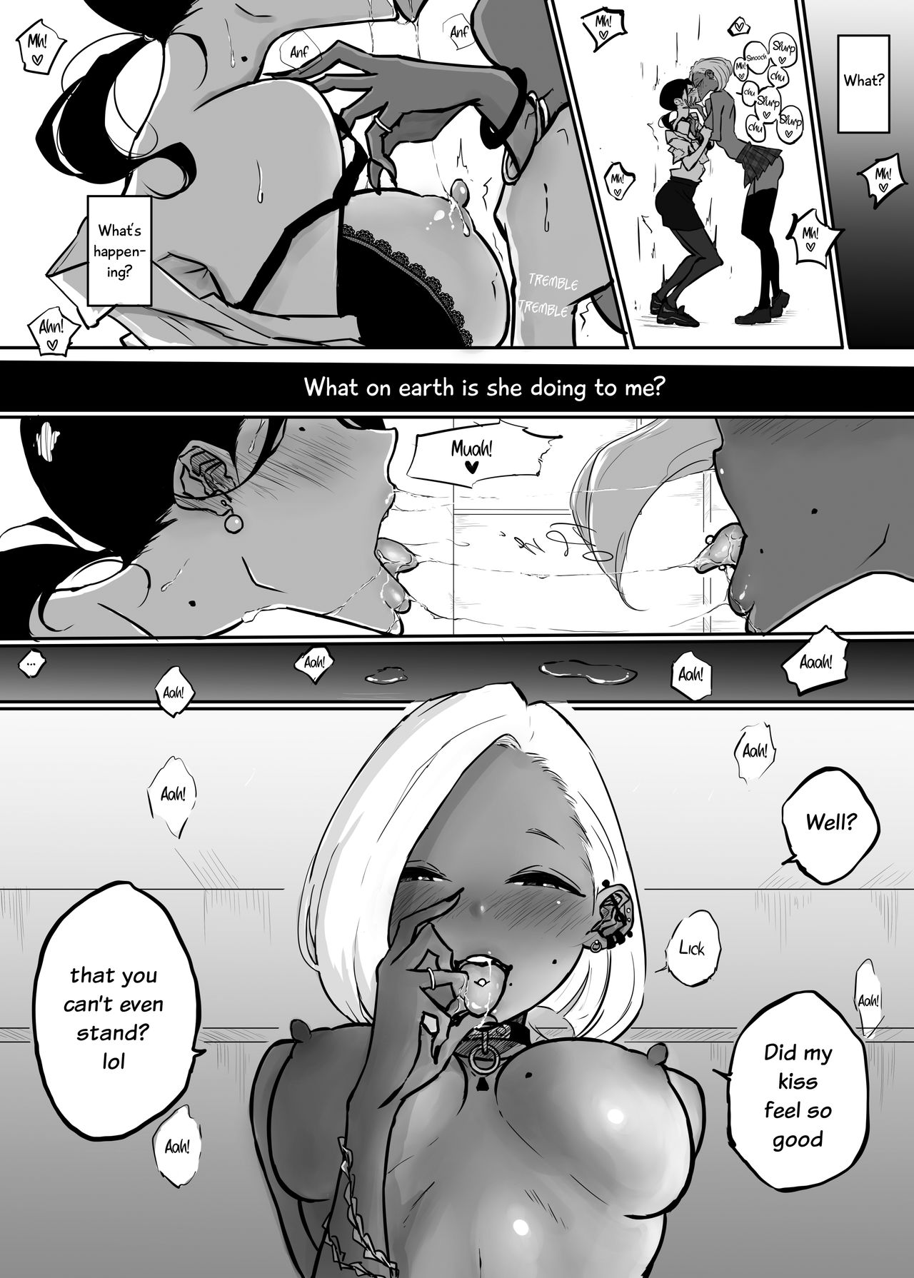 [Sky Dogma (ぱんだこりゃ)] スパルタ先生が教え子のビッチギャルにエッチな事される話 [英訳]