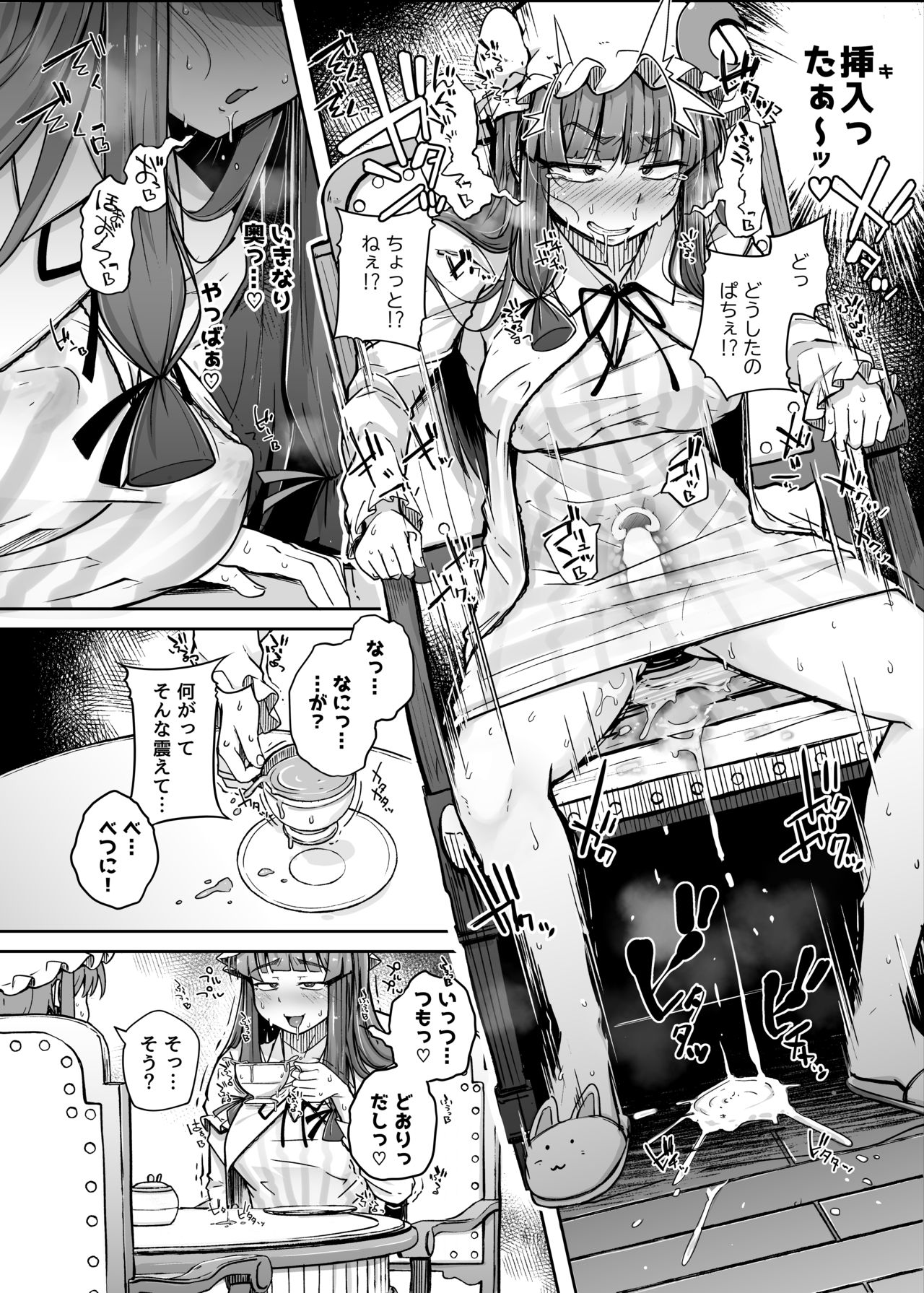 [自家発電処 (flanvia)] 穴とむっつりどすけべだいとしょかん 3 (東方Project) [DL版]