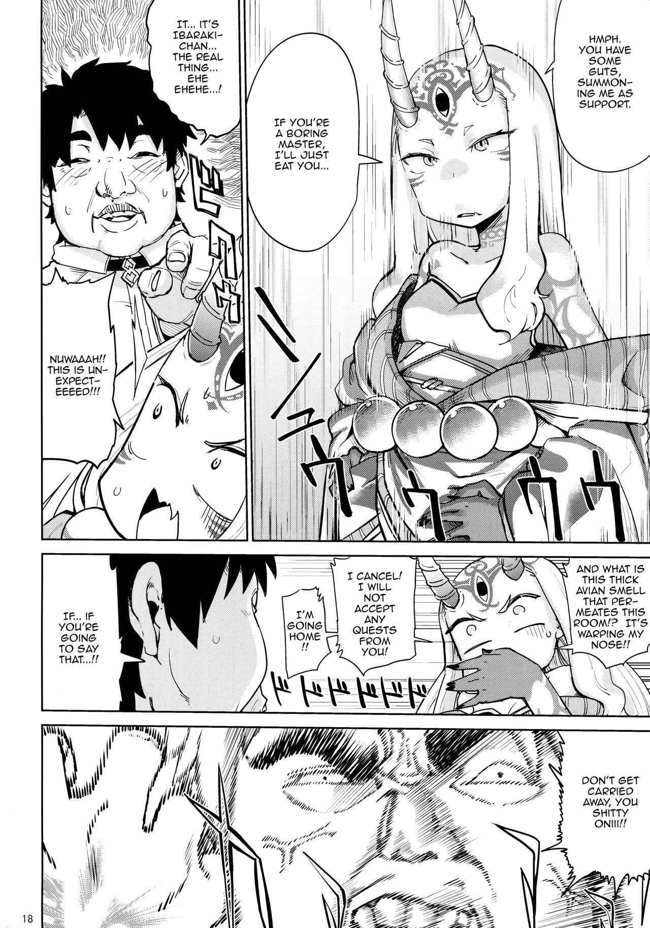 (C95) [肉体言語倶楽部 (デコ助, すごい火, KANZUME)] 茨木童子の令呪でラブズボックス (Fate/Grand Order)[英訳]
