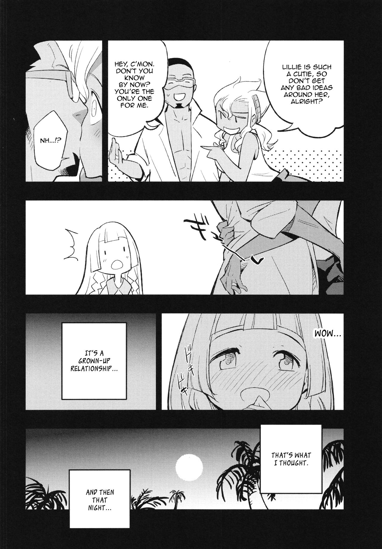 (COMIC1☆13) [白ネギ屋 (miya9)] 博士の夜の助手。 (ポケットモンスター サン・ムーン) [英訳]