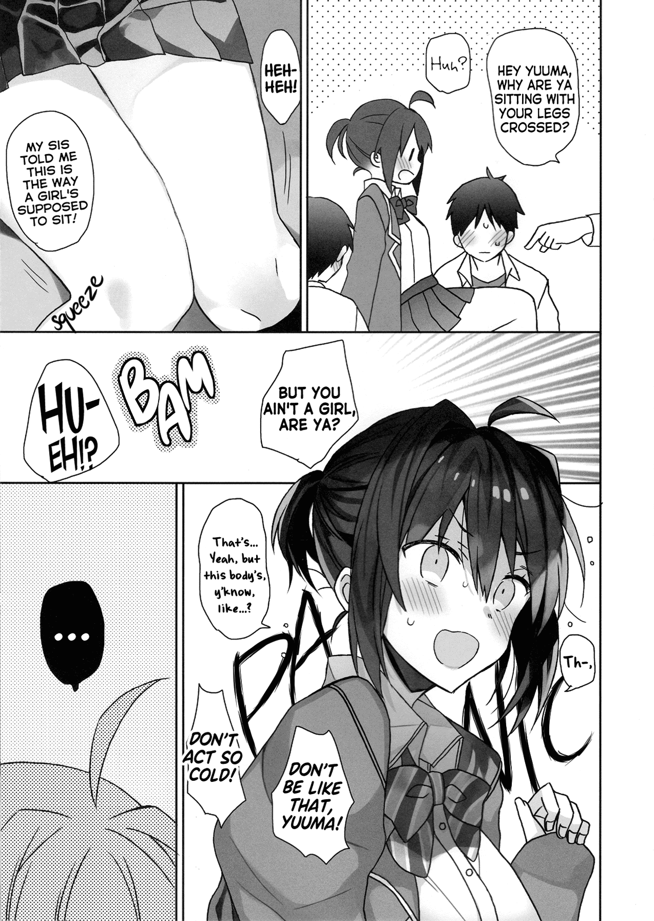 [ciaociao (あらきかなお)] 女体化した俺のちょっと爛れた学生生活 [英訳]