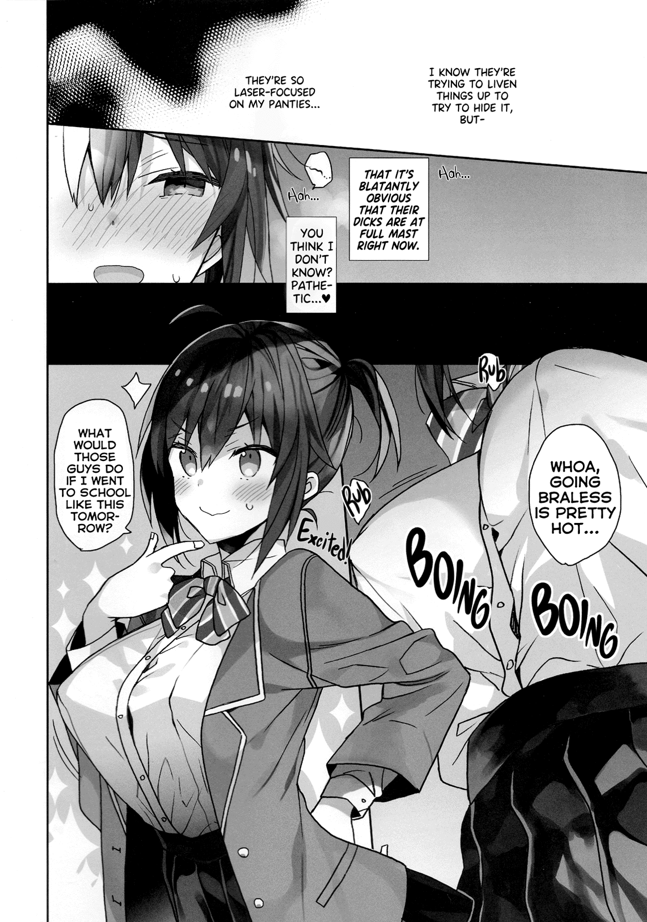 [ciaociao (あらきかなお)] 女体化した俺のちょっと爛れた学生生活 [英訳]