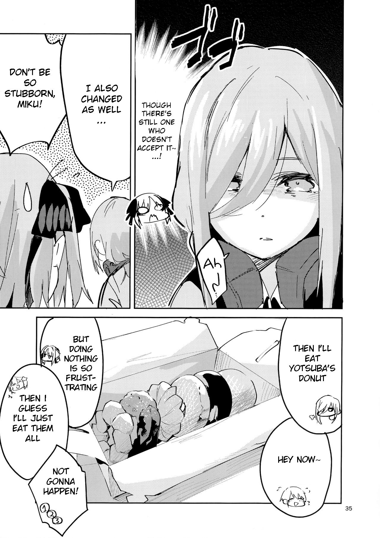 [サークルフィオレ (えかきびと)] 四葉の場合 (五等分の花嫁) [英訳]