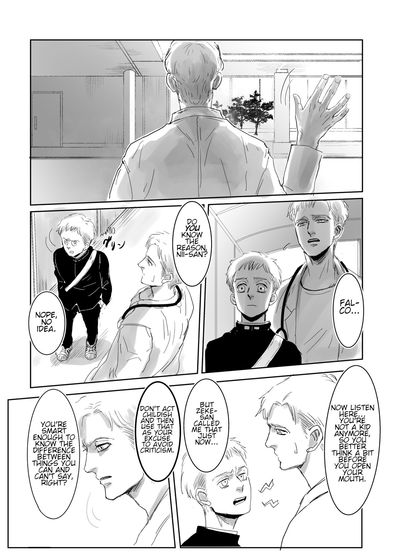 [潮流 (しおみ)] BOYS, IN THE BLUE MOOM SHADOWS 少年は青い月の影に (進撃の巨人) [英訳] [DL版]