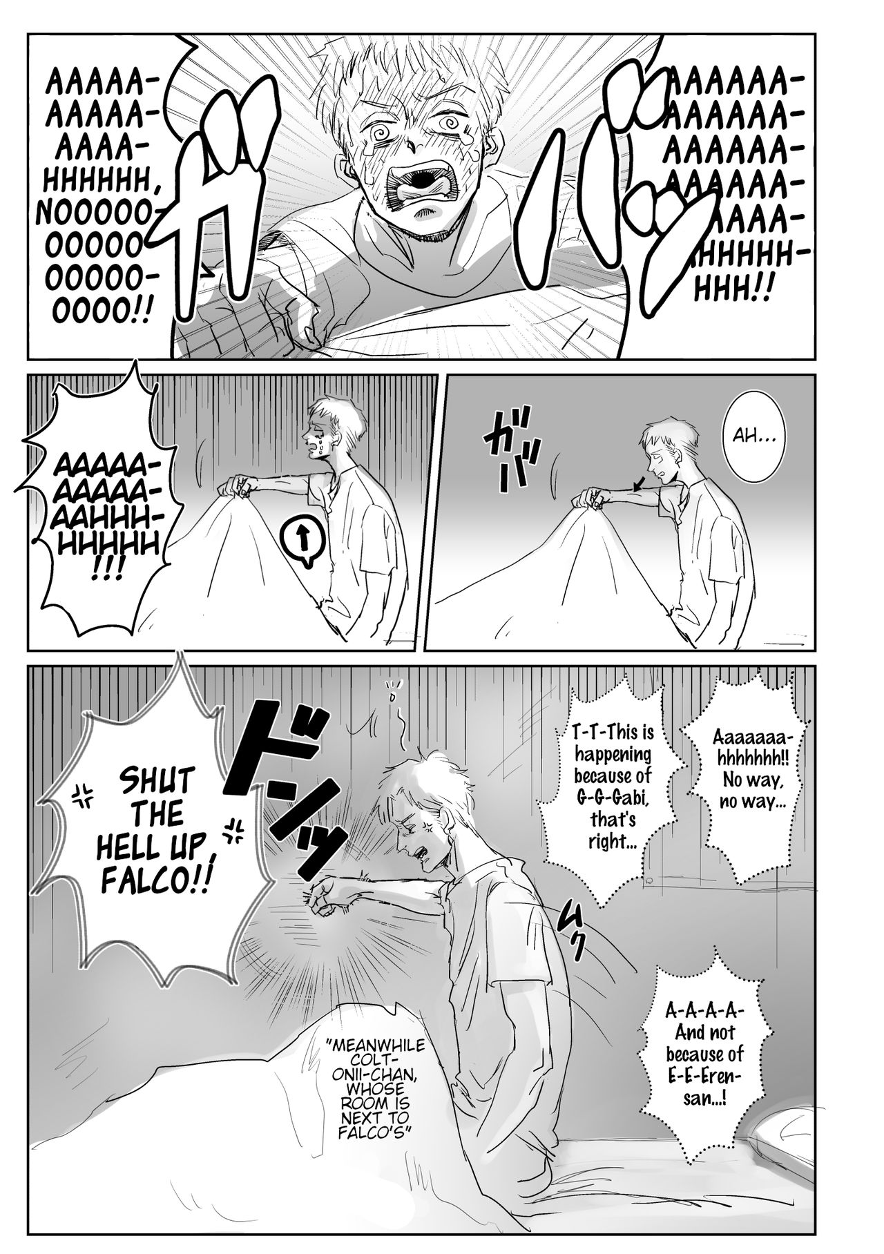 [潮流 (しおみ)] BOYS, IN THE BLUE MOOM SHADOWS 少年は青い月の影に (進撃の巨人) [英訳] [DL版]