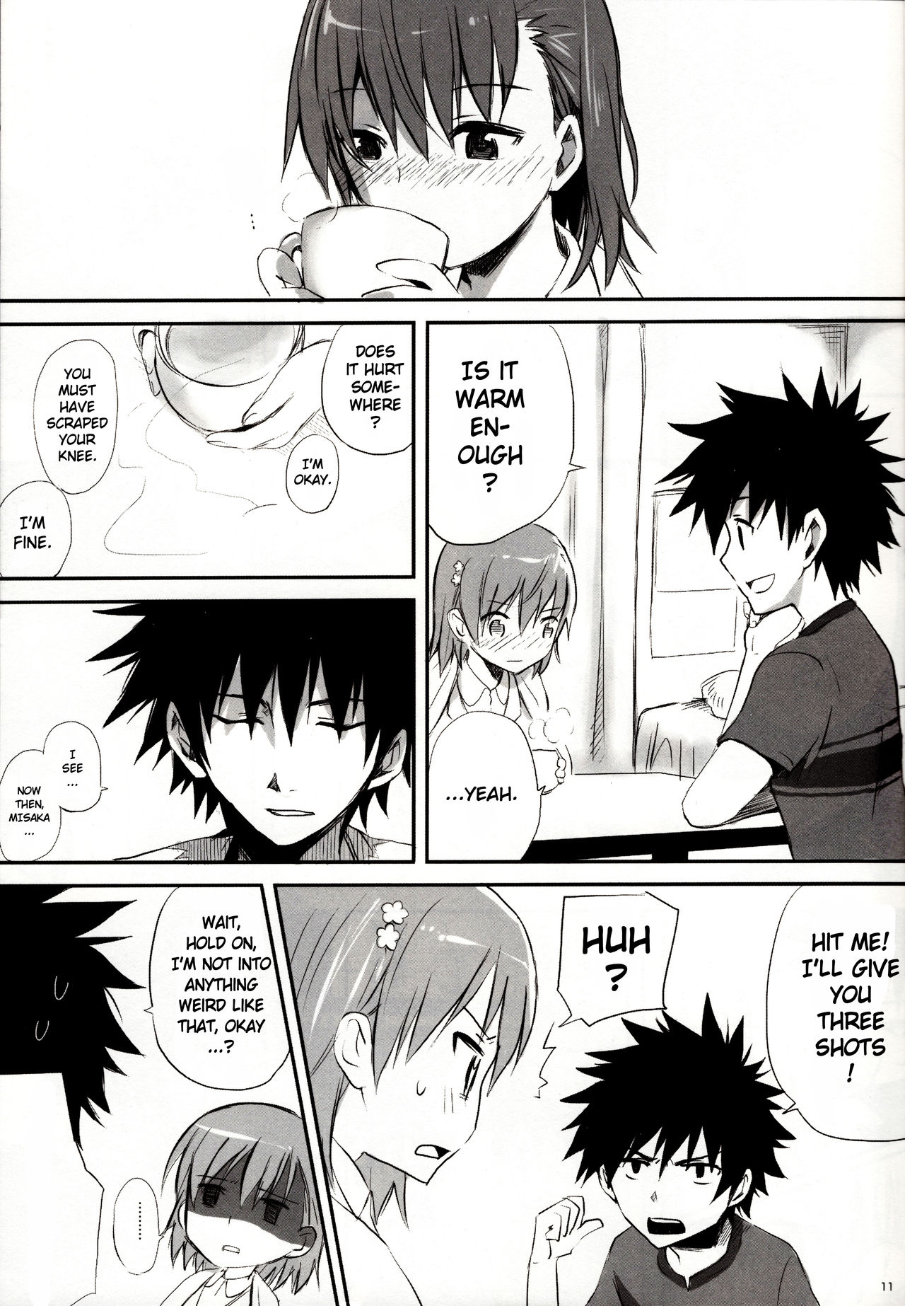 [亀小屋, hachi (サト, なえ)] melty kiss (とある魔術の禁書目録) [英訳]