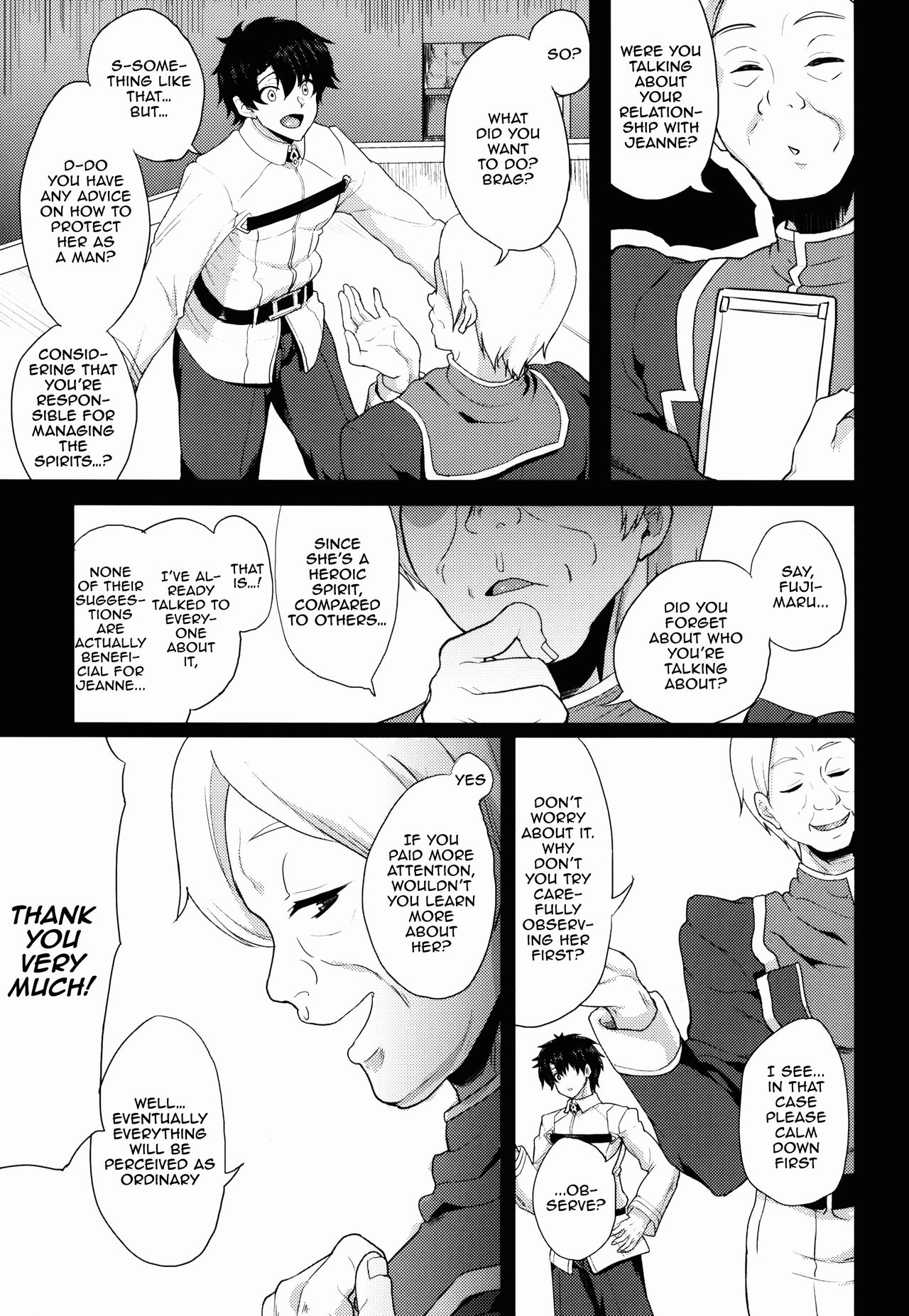 (C92) [Time-Leap (あお色一号)] 傷心の僕と押しに弱すぎる元聖女様と... (Fate/Grand Order) [英訳]