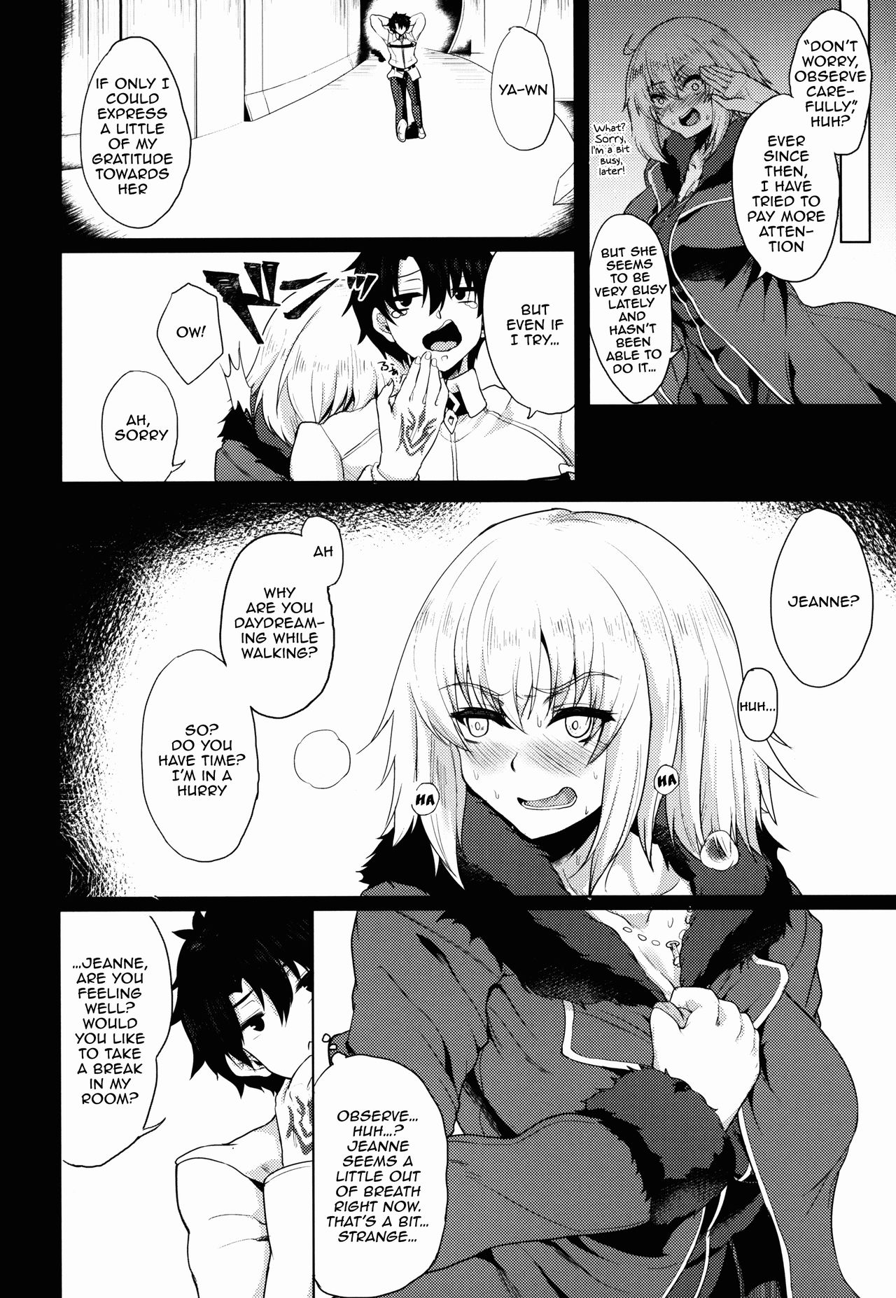 (C92) [Time-Leap (あお色一号)] 傷心の僕と押しに弱すぎる元聖女様と... (Fate/Grand Order) [英訳]