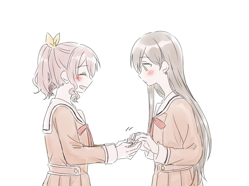[みそ茶] バンドリ百合まとめ (BanG Dream!)