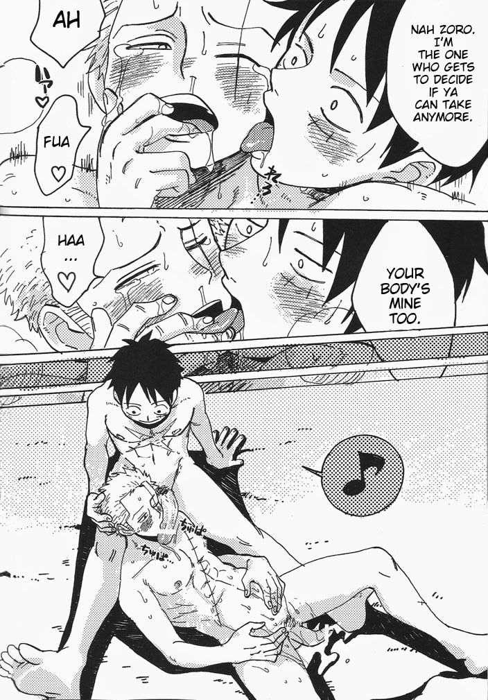 [CAMISADO (斬鹿ヒスイ)] 食む。(ワンピース) [英訳]