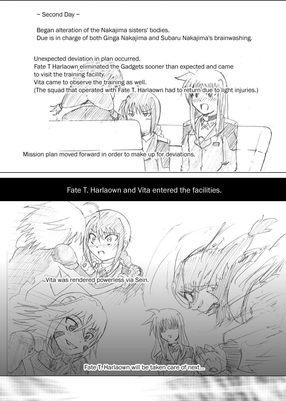 (C76) [黒玉屋 (紅玉)] 六課壊滅～三日目～ (魔法少女リリカルなのは) [英訳]