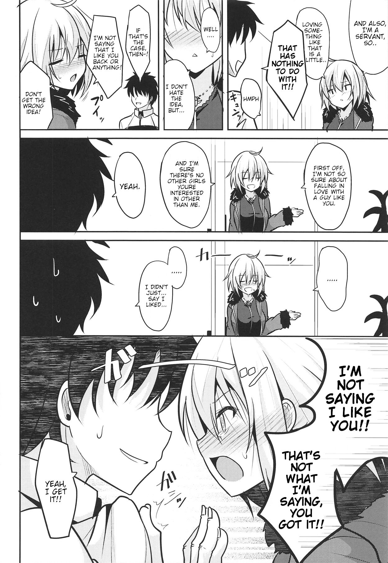 (COMIC1☆15) [ねこのこね (タケユウ)] 本当はHしたいジャンヌオルタ (Fate/Grand Order) [英訳]