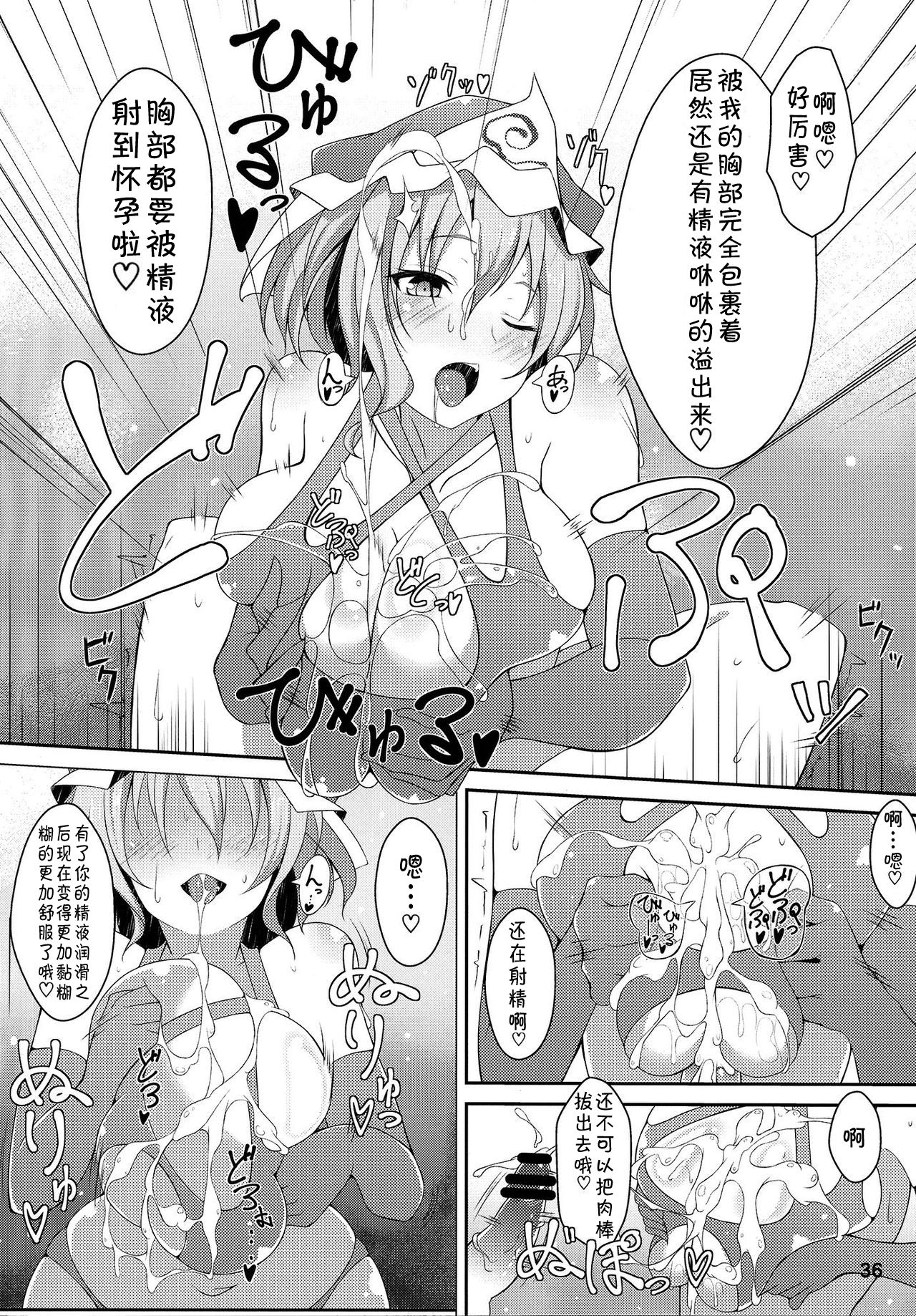 (例大祭11) [白銀木犀 (ぽし、風籟)] おねがい幽々子さま (東方Project) [中国翻訳]