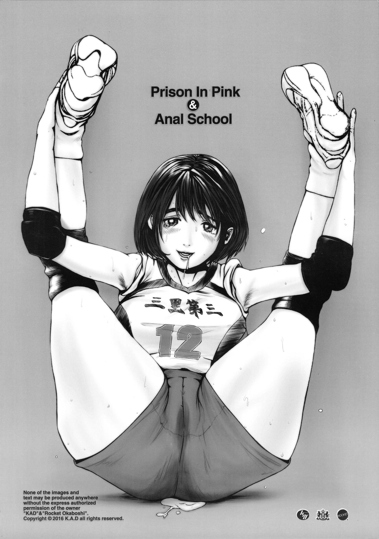 (C91) [K.A.D (デブ倉バカ男、ロケット岡星)] Prison In Pink&Anal School (監獄学園、富士山さんは思春期)