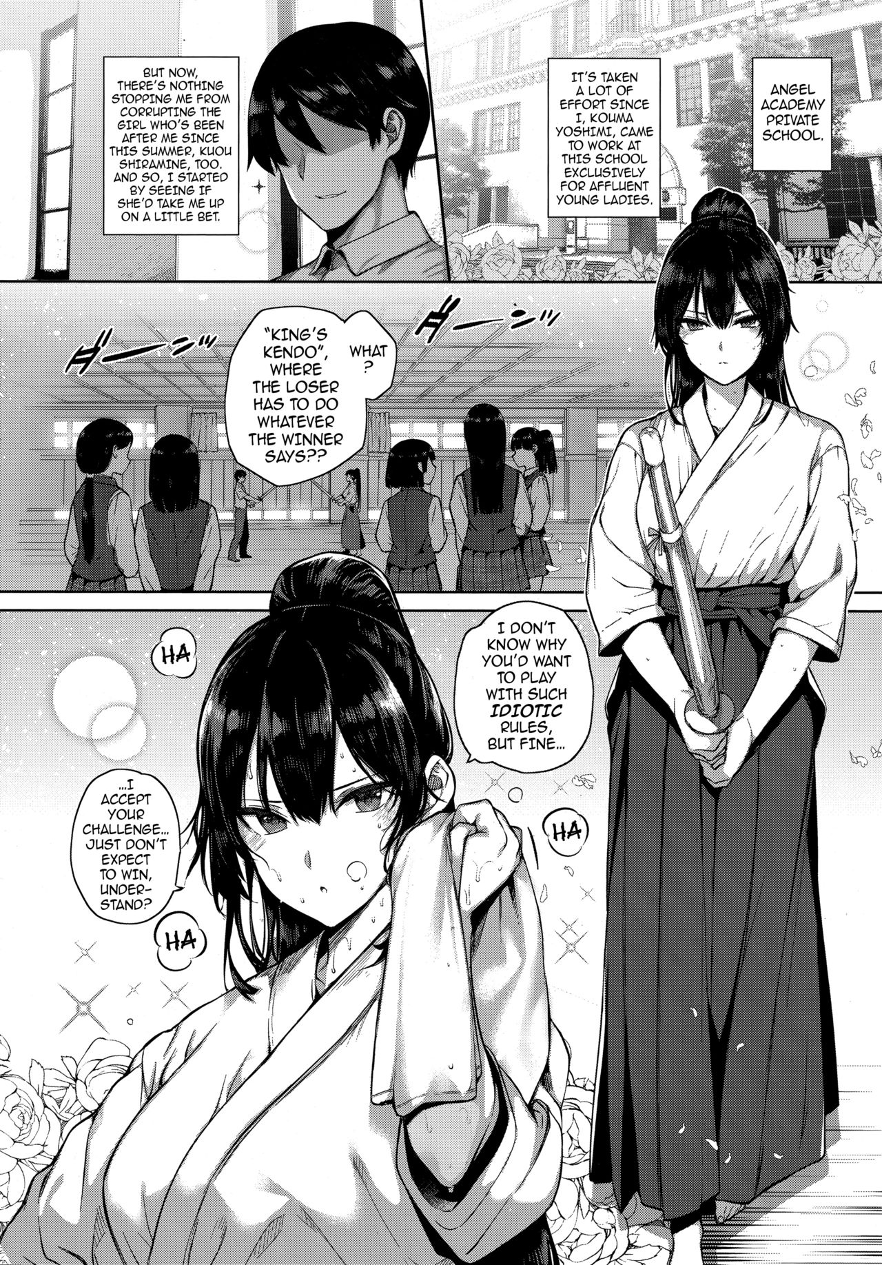 [桂井よしあき] 天使学園の寮姦性活 1-2, 4-9 [英訳] [DL版]