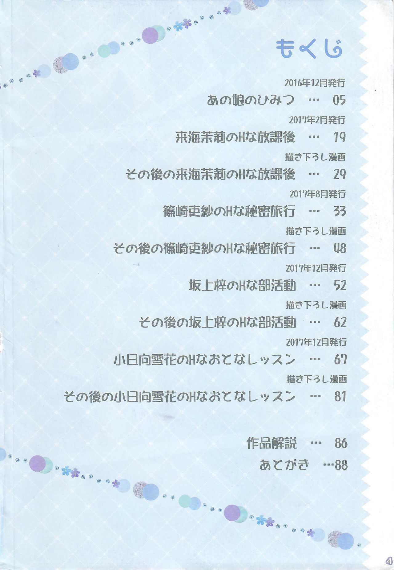 (C94) [Tears39 (空維深夜)] あの娘のひみつ総集編#01 [英訳] [進行中]