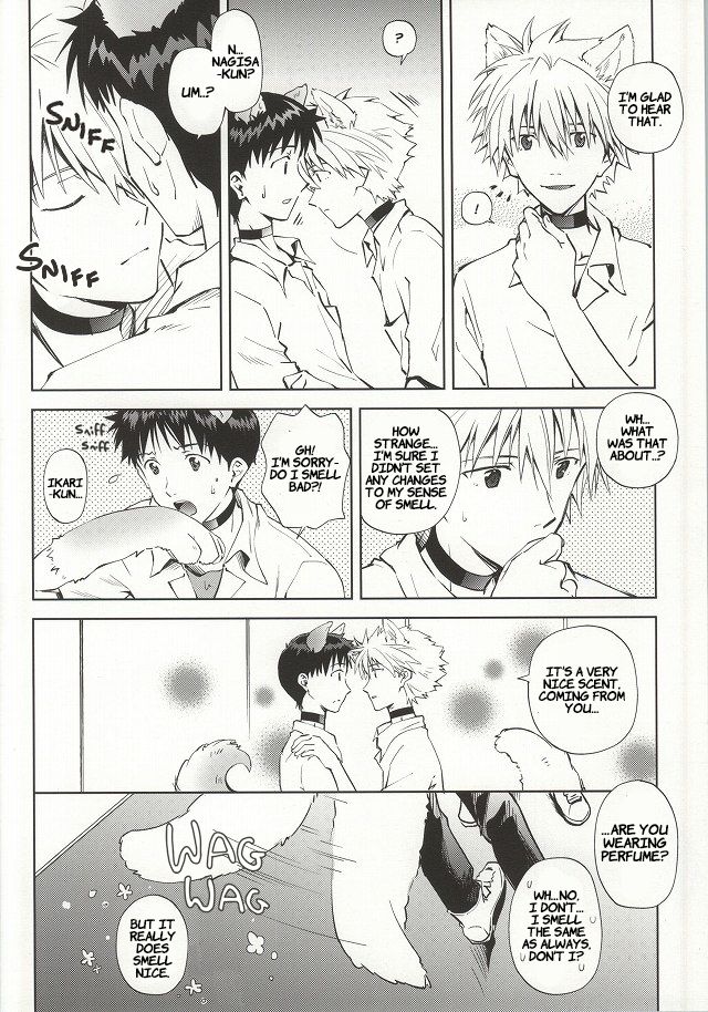(C87) [月面スパイラル (真山さと莉)] わんこな彼氏おとな向け (新世紀エヴァンゲリオン) [英訳]