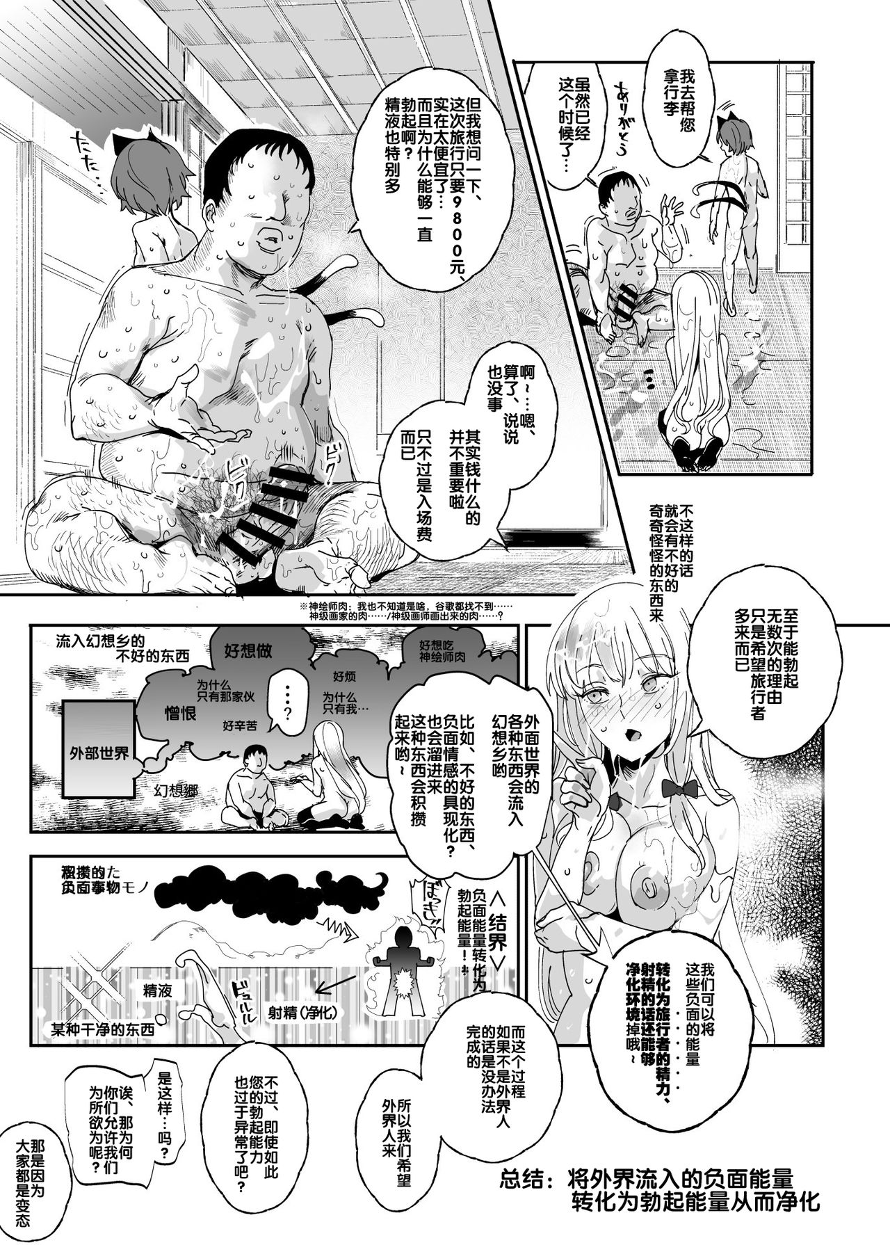 [にゅう工房 (にゅう)] おいでませ!!自由風俗幻想郷2泊3日の旅 結 (東方Project) [中国翻訳] [DL版]