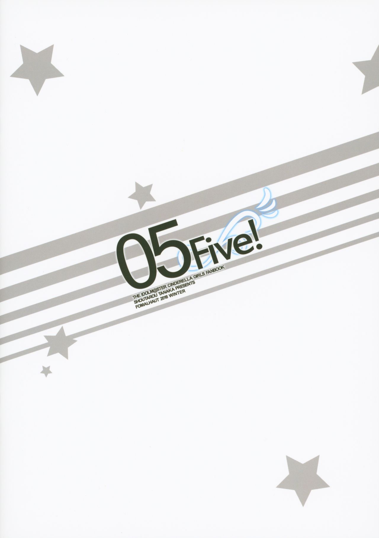 (C95) [FOMALHAUT (田中松太郎)] Five! (アイドルマスター シンデレラガールズ)