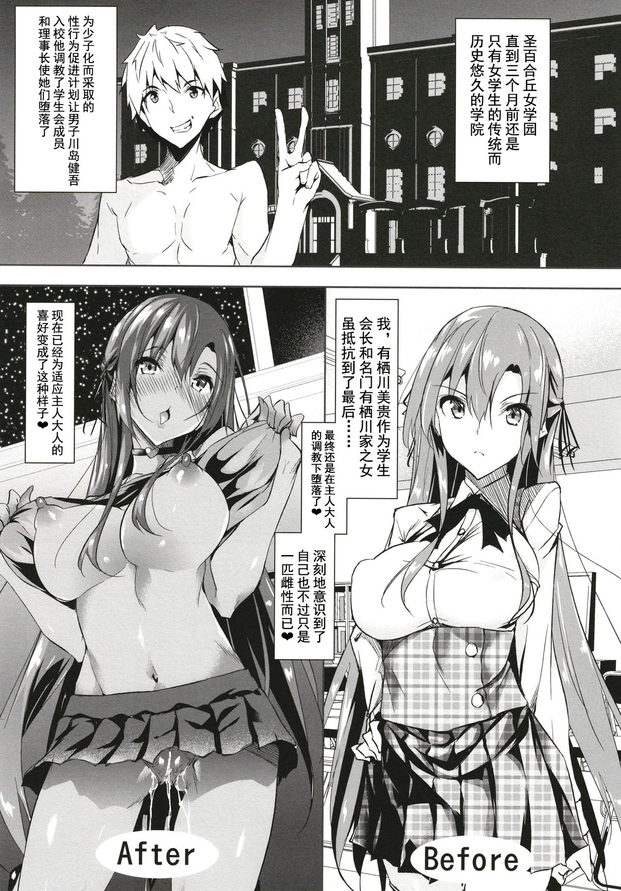 [赤兎 (復八磨直兎)] せいどかいあふたー [中国翻訳] [DL版]