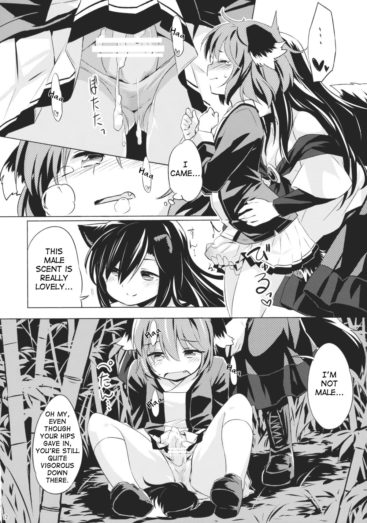 (C88) [Animal Passion (茹でピー)] 人狼匂に吠ゆれば山彦声に吠ゆ (東方Project) [英訳]