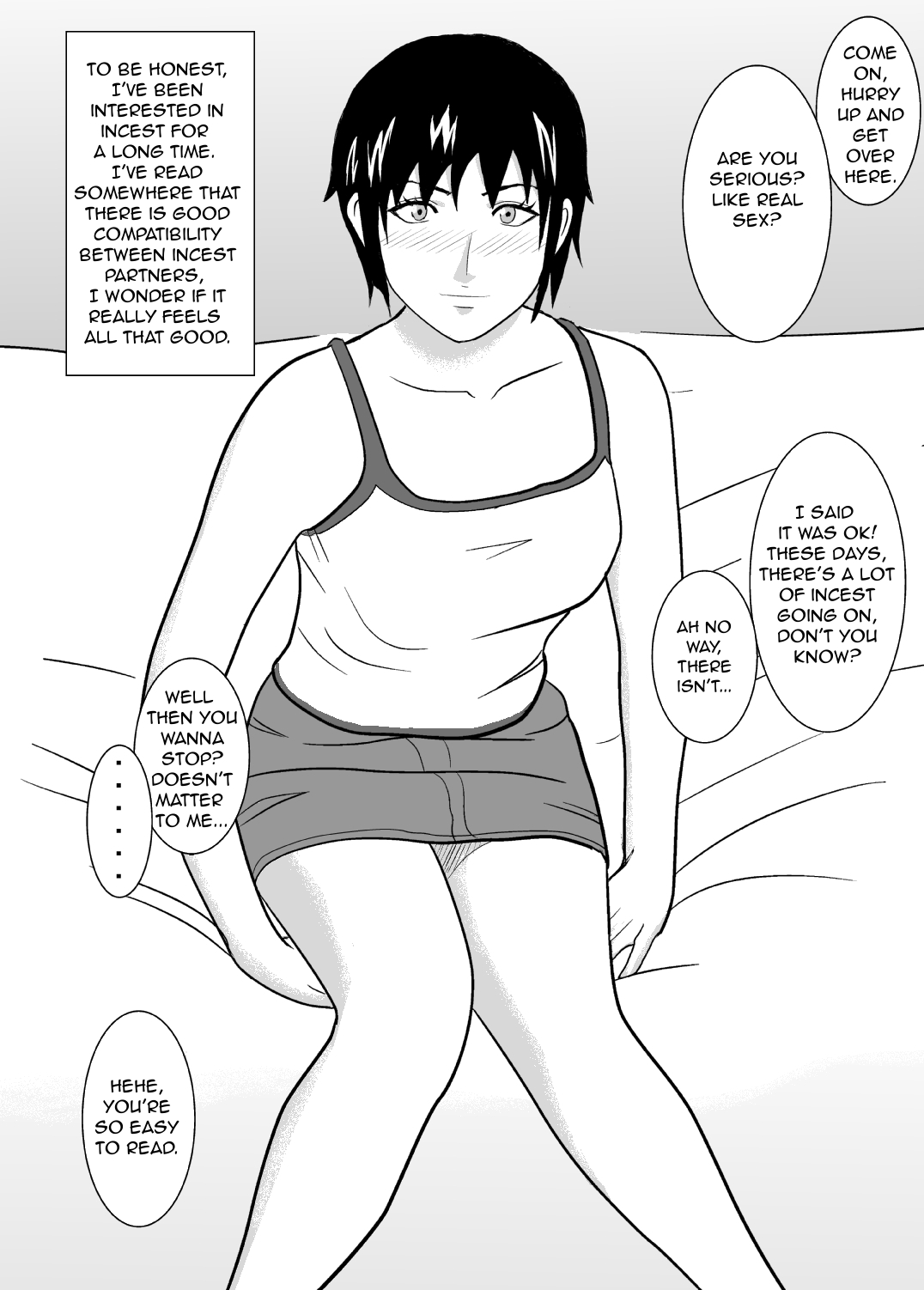 [あまぽて屋] バカ息子を誘惑してみた。 [英訳]