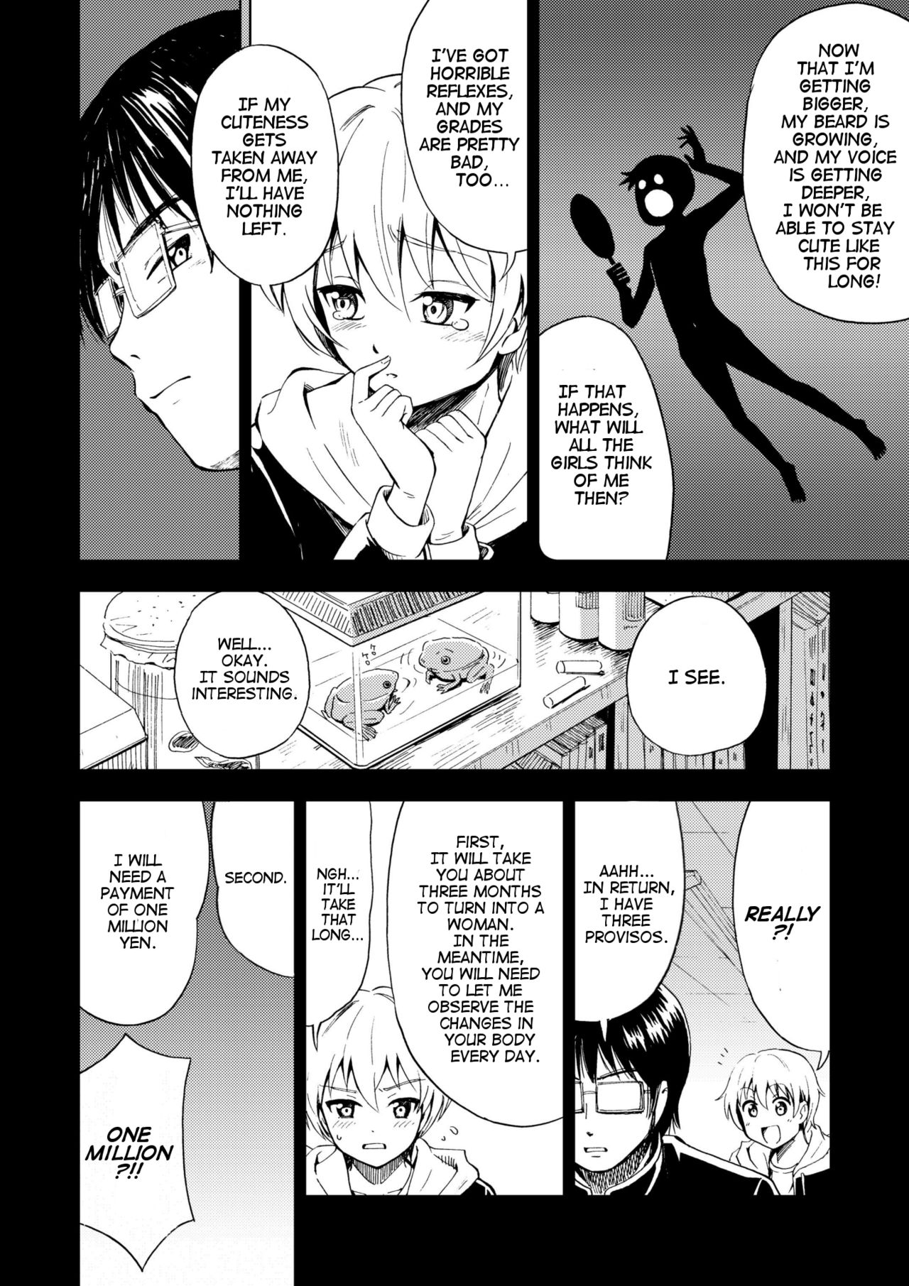[吉田悟郎商會 (吉田悟郎)] 女の子になる薬 [英訳] [DL版]
