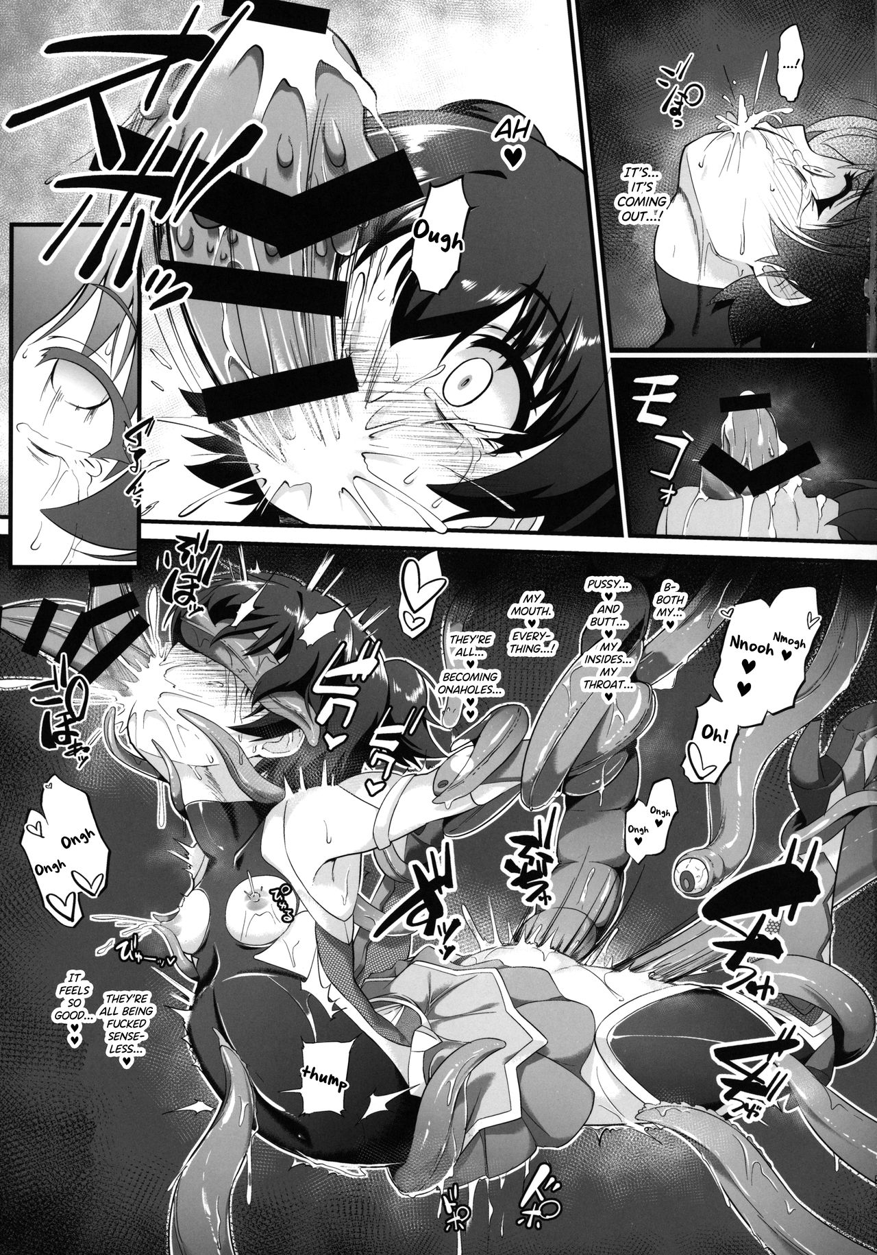 (C97) [CHARAN PORAN (猫乃またたび)] 退魔忍リカミリア (アイドルマスターシンデレラガールズ) [英訳]