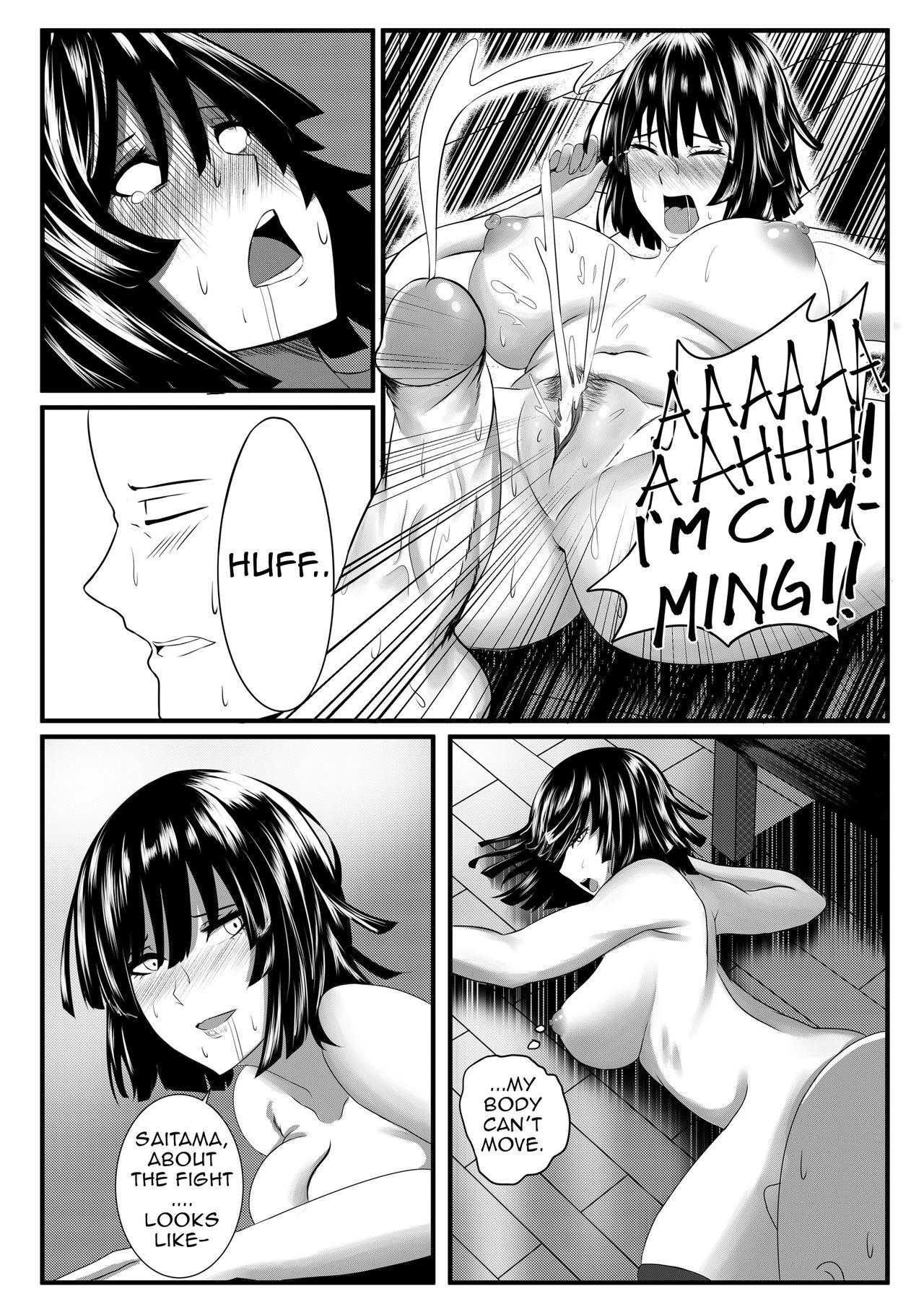 (COMIFURO 13) [Jualan Demi Modal Gacha (Deroo)] ワンスラストマン (ワンパンマン) [英訳]