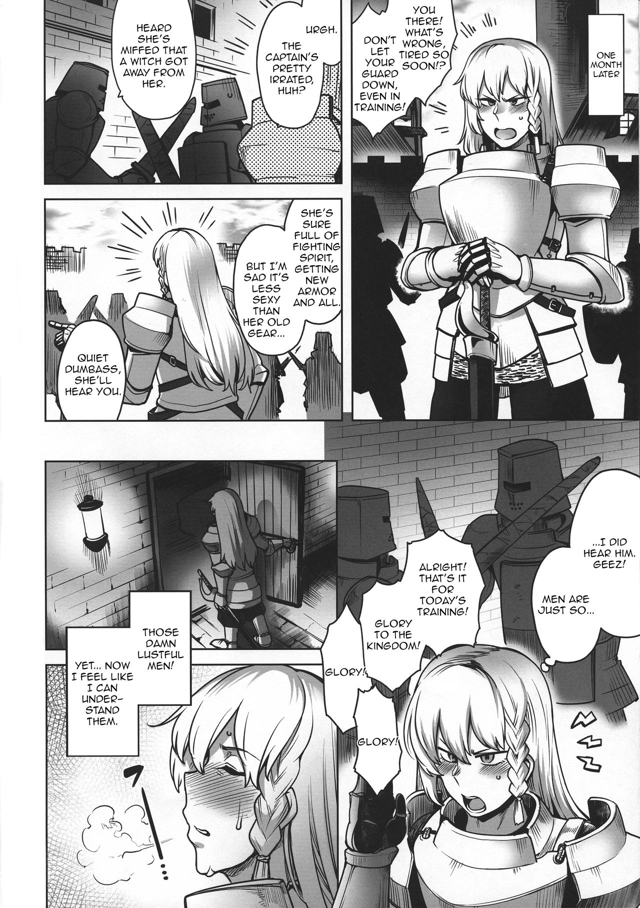 (ふたけっと15.5) [寅乃檻 (酉寅)] 女騎士とふたなりの呪い [英訳]