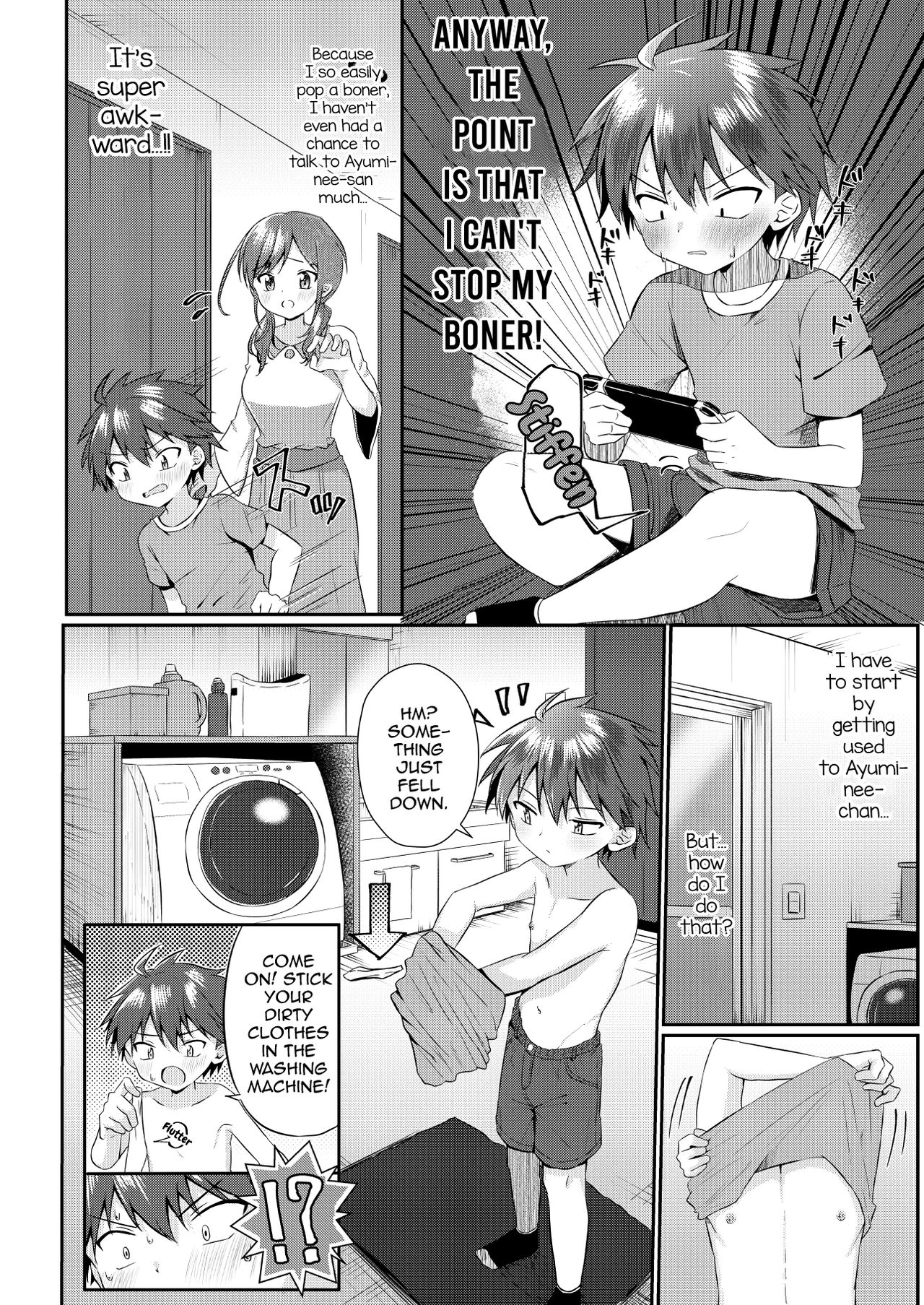 [ぺこ連盟 (あずまりる)] ふたなりのお姉ちゃんに射精管理されて逆アナルされてます! [英訳]
