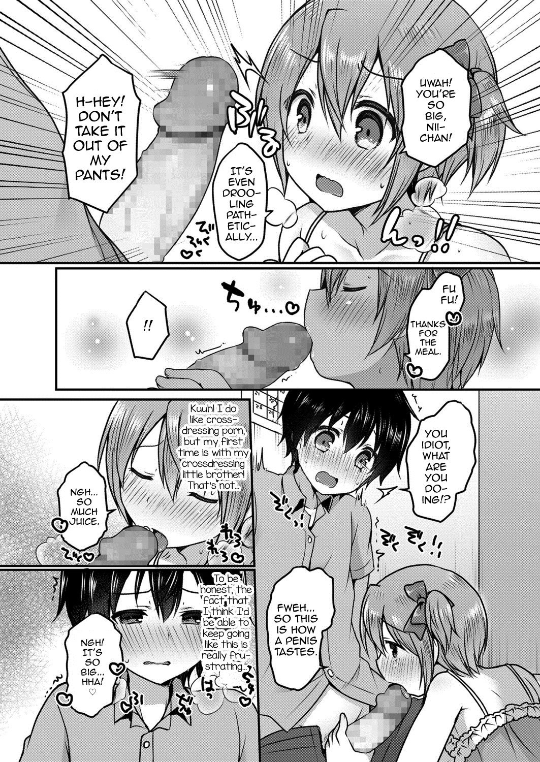 [さくらぷちろー] 同じ穴の兄弟? (好色少年 vol.13) [英訳] [DL版]