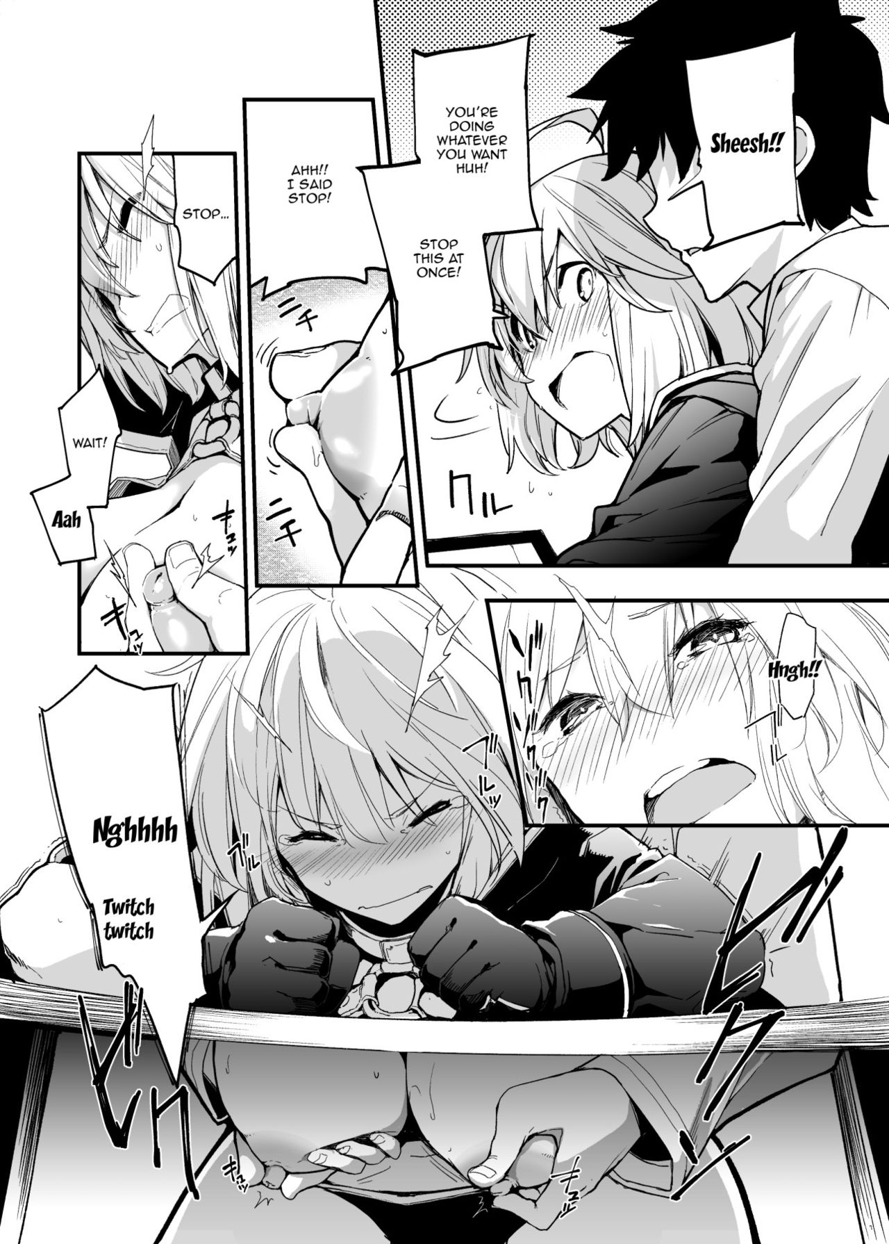 [IRON GRIMOIRE (SAKULA)] 黒猫がニャンと鳴く。3 (Fate/Grand Order) [英訳] [DL版]