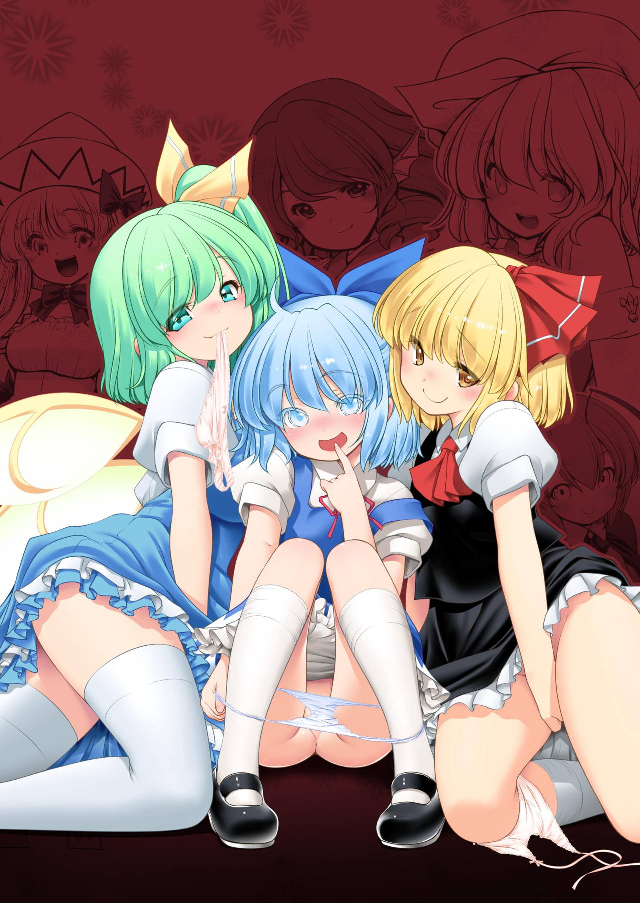 [世捨人な漫画描き (ともきとものり)] 濡れる霧の湖 (東方Project) [英訳] [DL版]