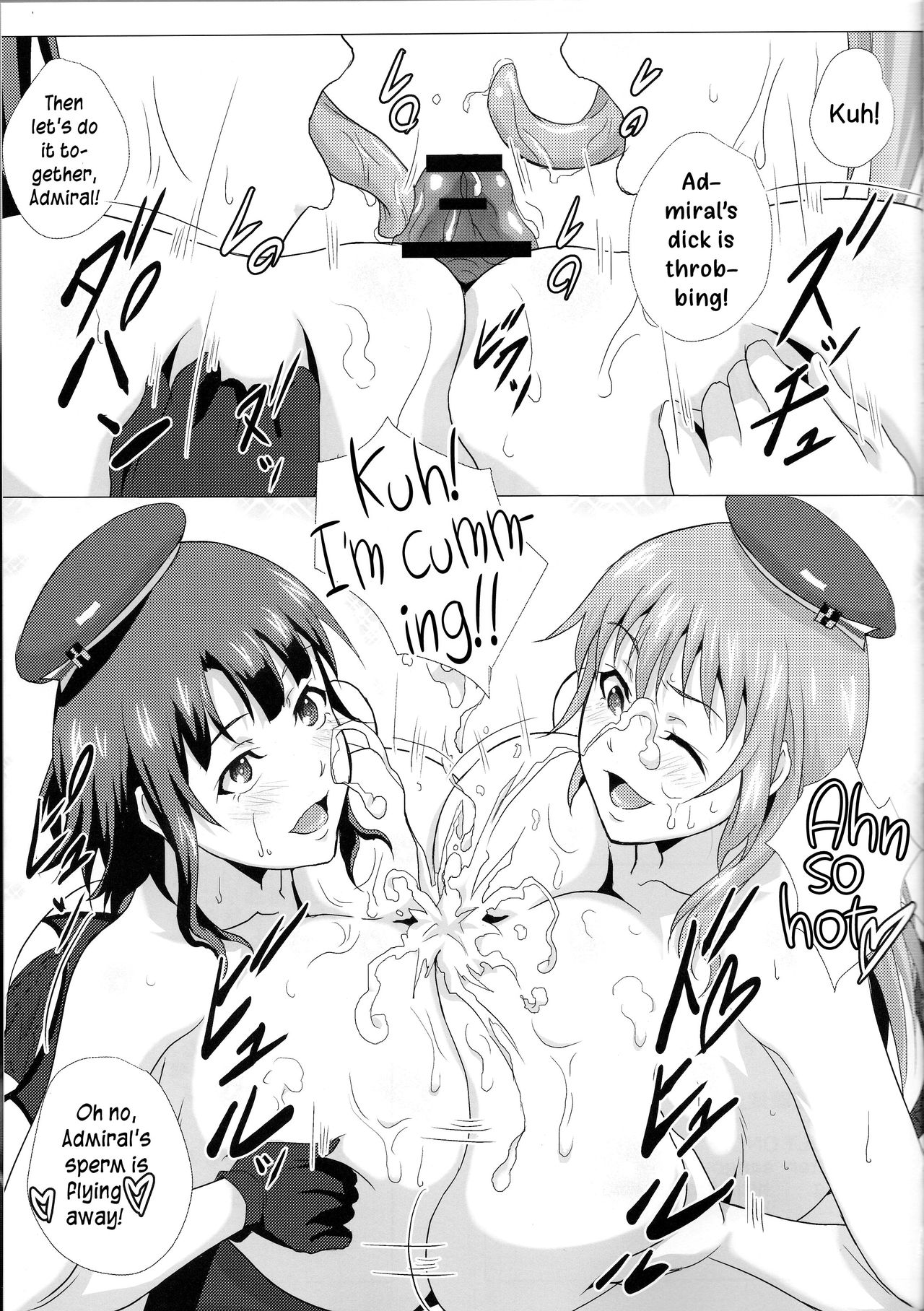(C89) [METAL-WIND (さんごう)] 重乳姉妹のある日の乳挟性活 (艦隊これくしょん -艦これ-) [英訳]