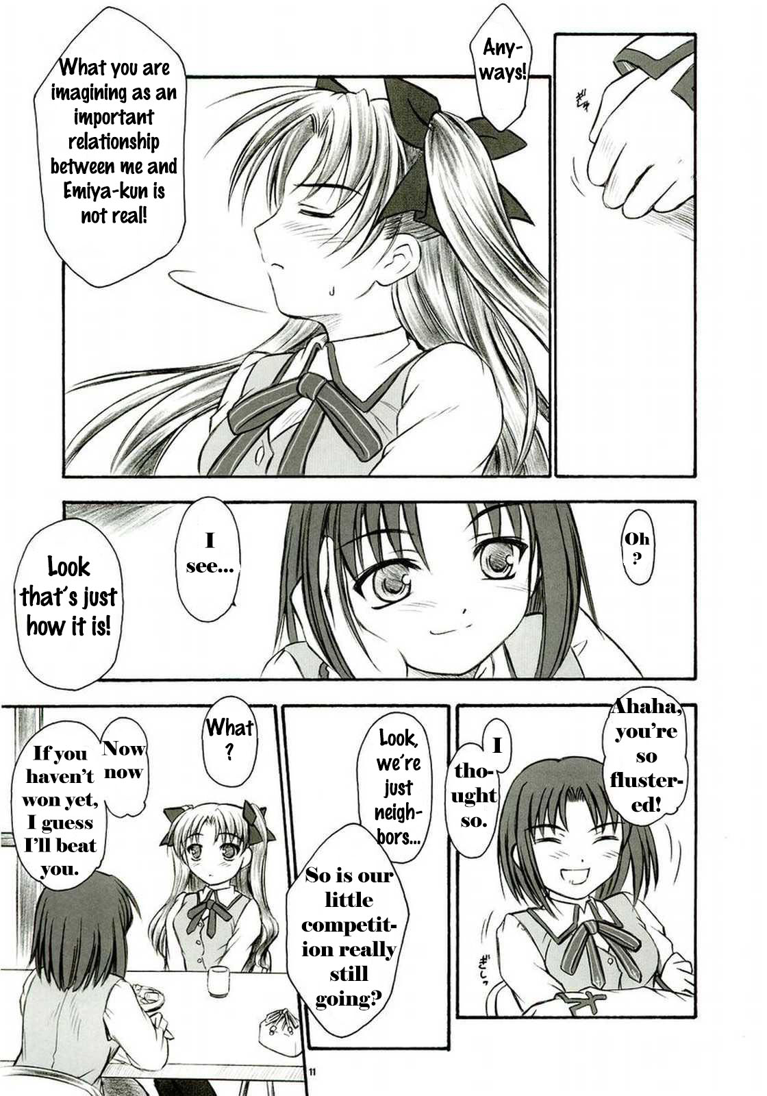 (C66) [夜間飛行 (いのうえとみい)] アルストロメリア (Fate/stay night) [英訳]
