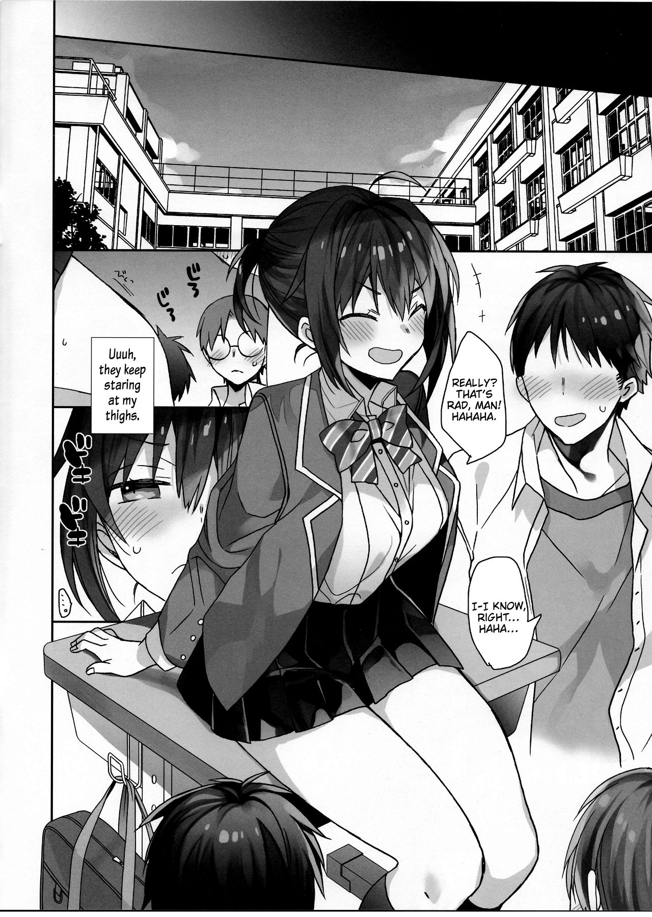 [ciaociao (あらきかなお)] 女体化した俺のちょっと爛れた学生生活 [英訳]