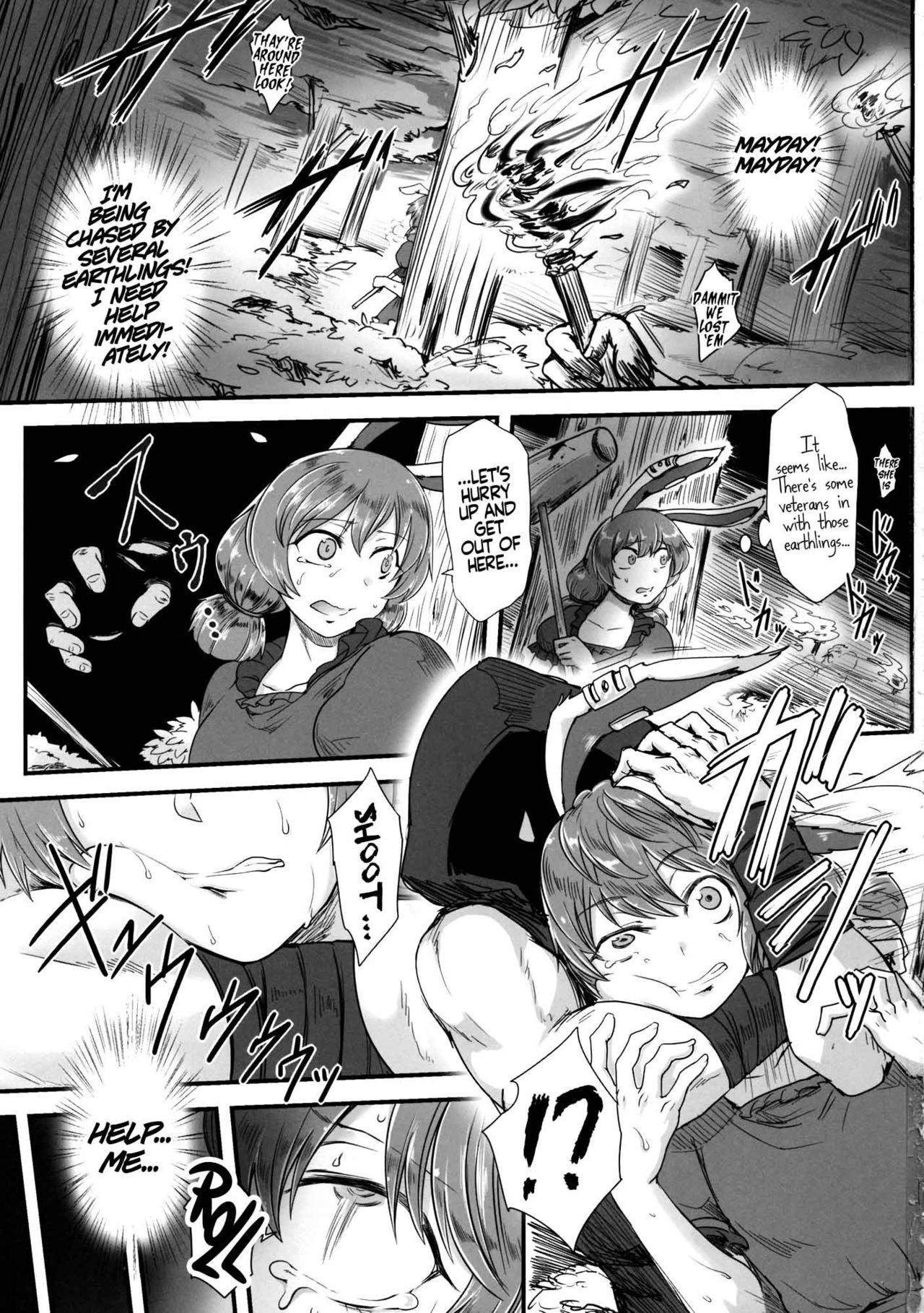 (紅楼夢11) [寅乃檻 (酉寅)] センニュウニシッパイシマシタ。 (東方Project) [英訳]