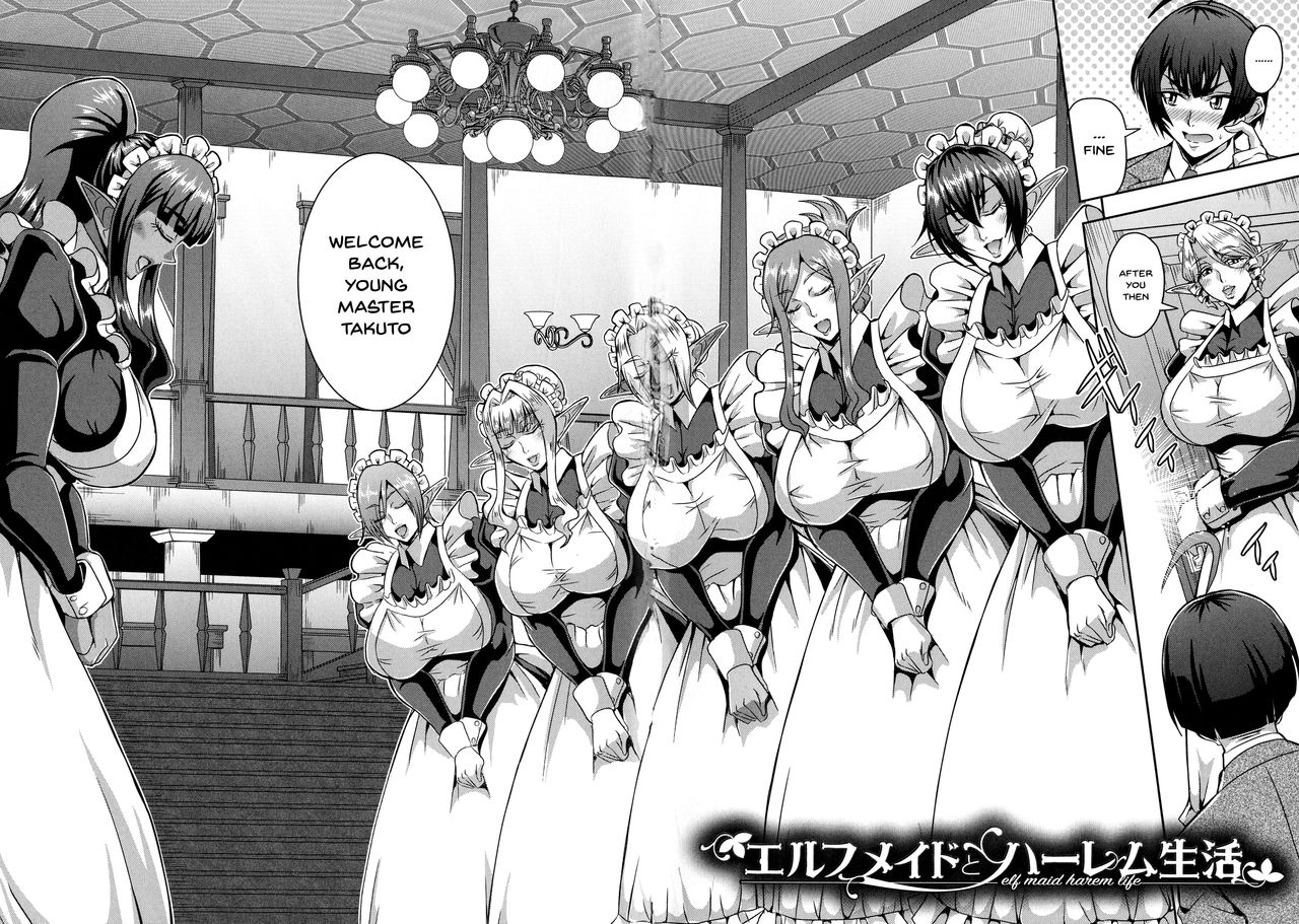 [三船誠二郎] エルフハーレム物語 [英訳]