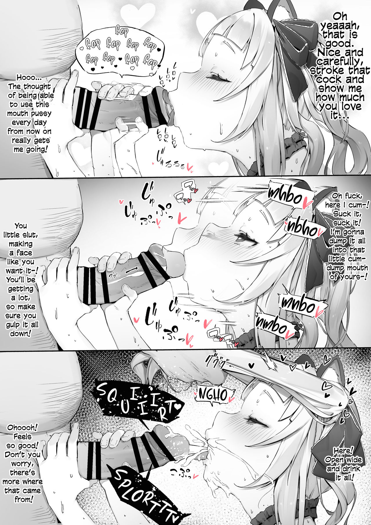 [にぎりうさぎ] シ◯ン２ (紫咲シオン) [英訳]