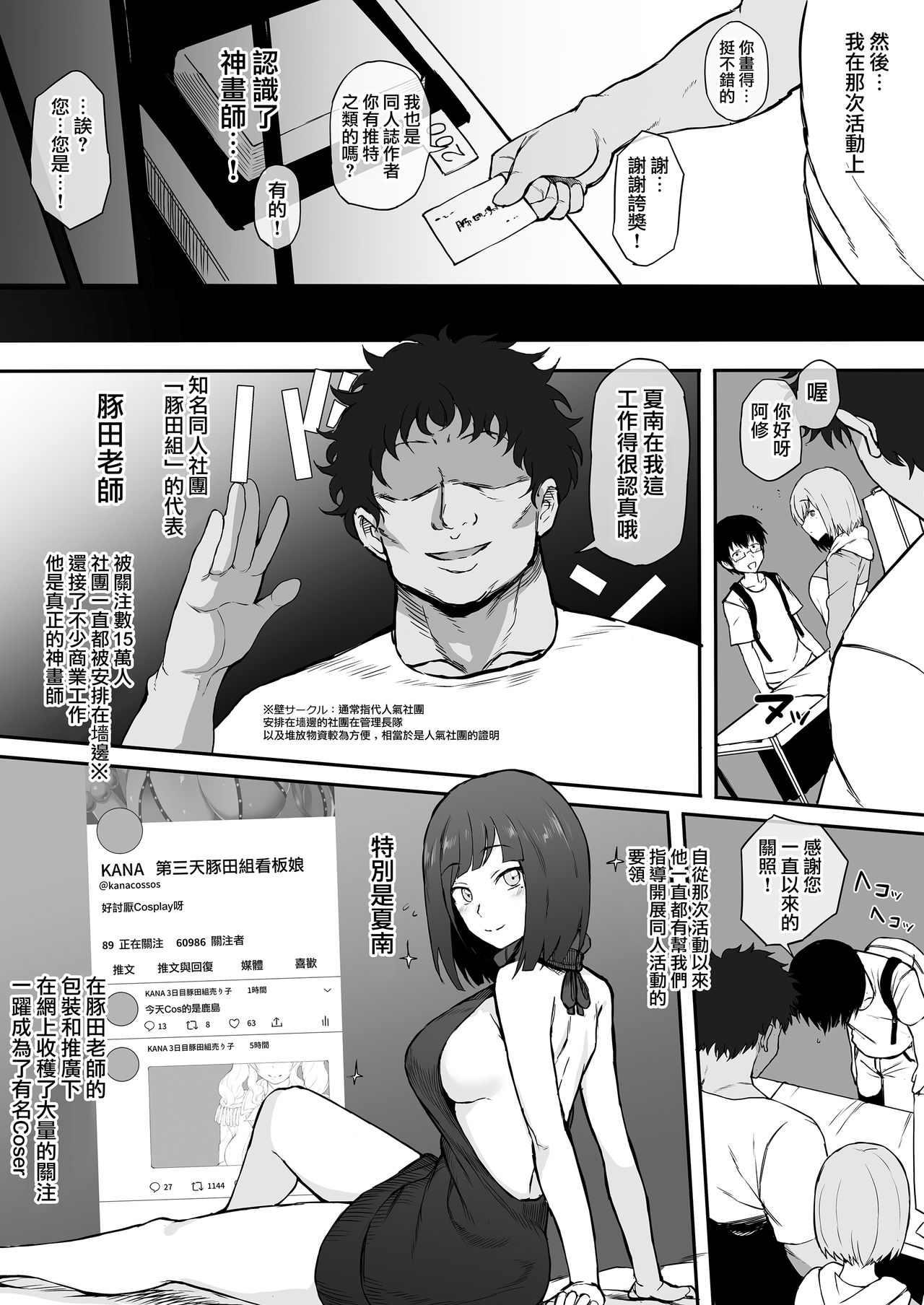 [ドーシア (テラスMC)] コスプレイヤー彼女NTR漫画 (よろず) [中国翻訳] [DL版]