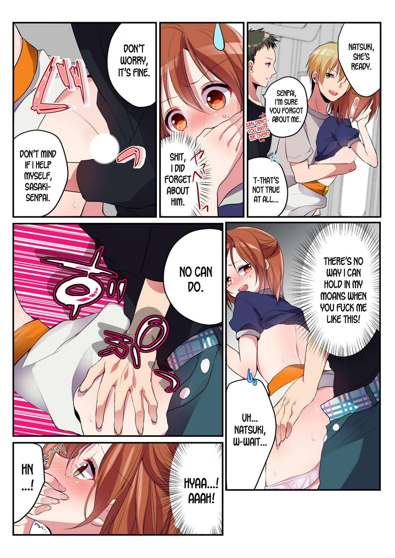 [水利硝] 女の身体でシたいこと！～♂⇔♀快感入れ替わりライフ～（3）[英訳] [DL版]