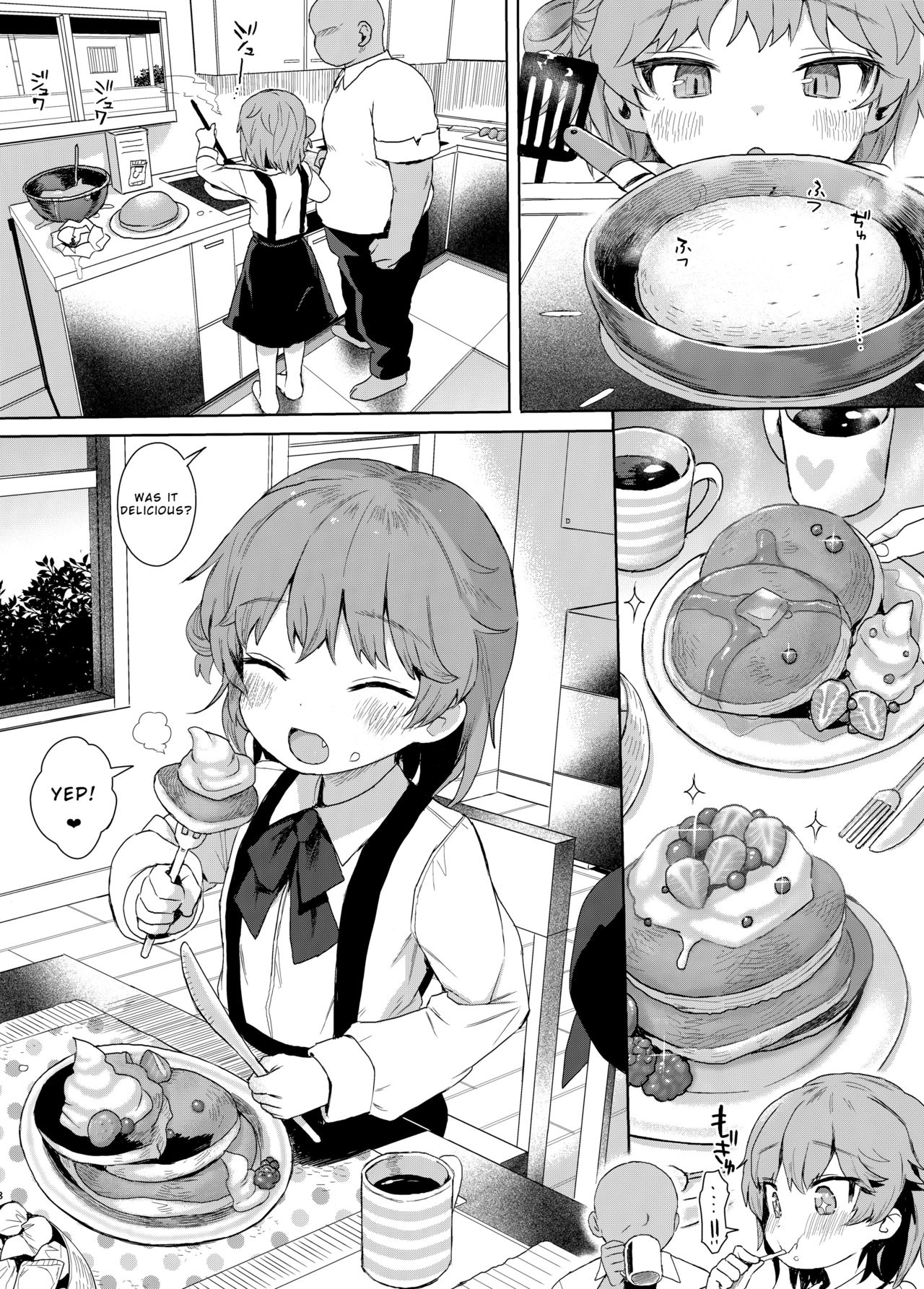 (C96) [みくろぺえじ (黒本君)] JC催眠で性教育 + JCのおまけ [英訳]