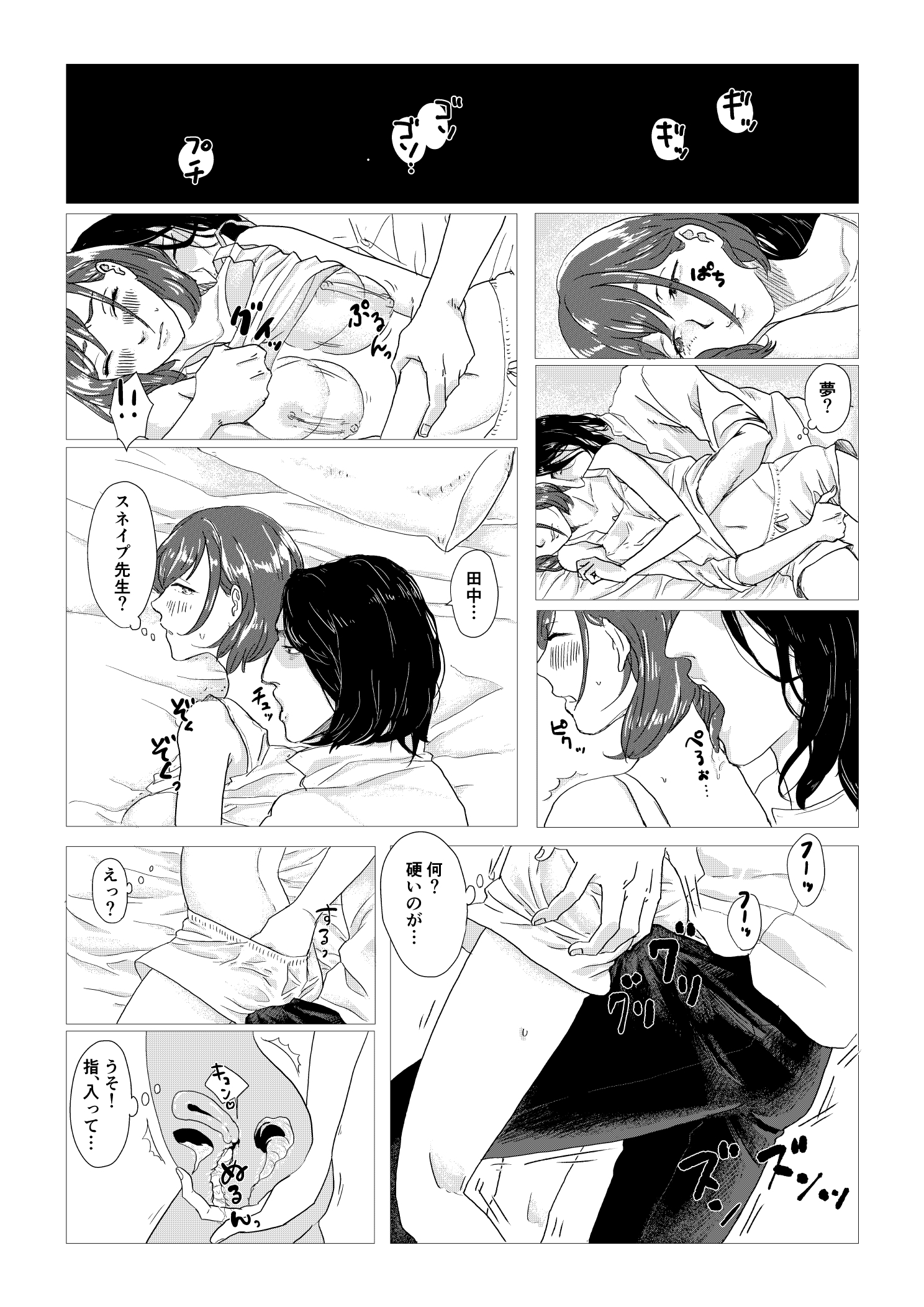 スネイプ教授とハッフルパフ転校生